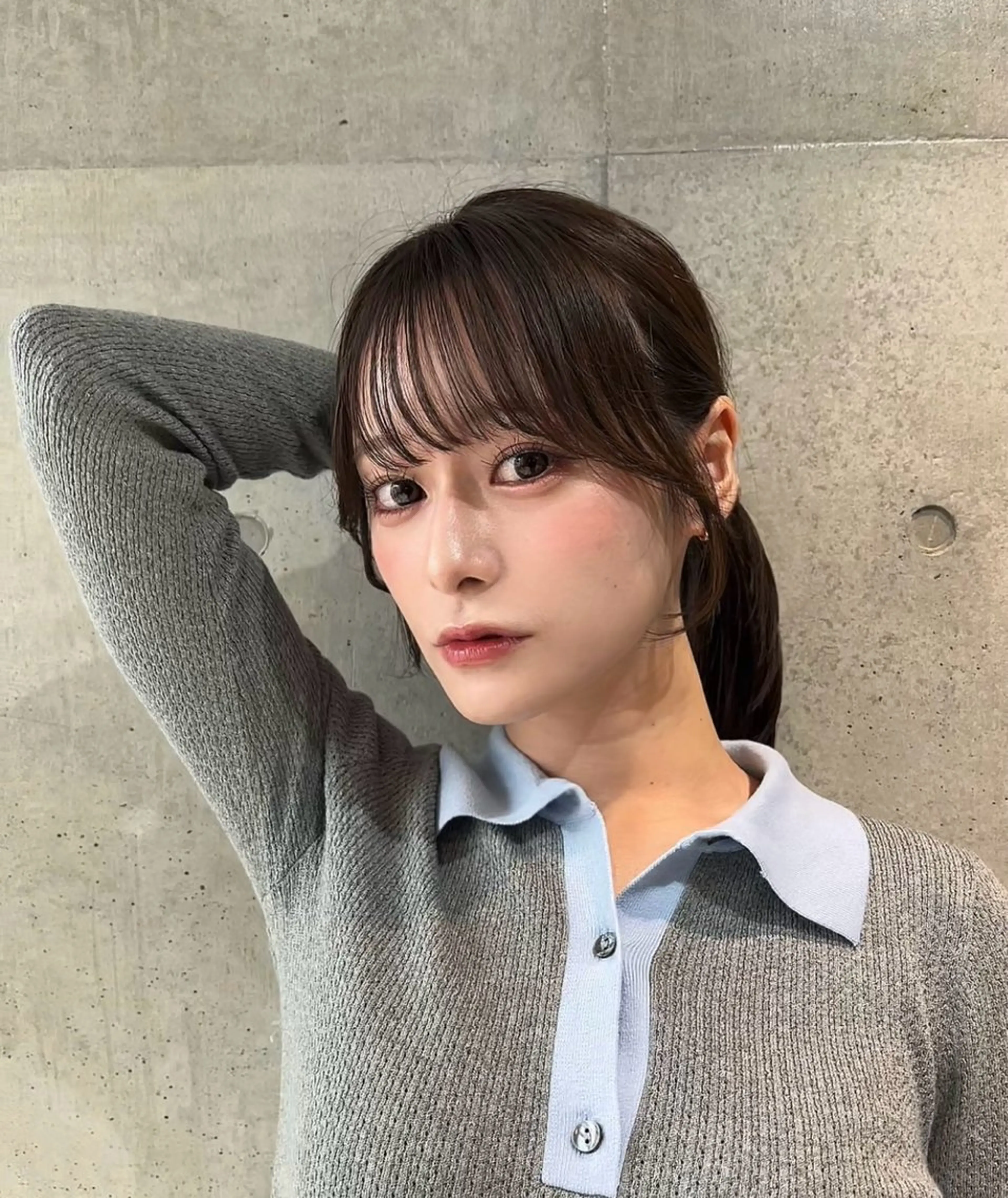 ミディアム カット ヘアカラー トリートメント 🌫️大人韓国ヘア 🌫️naoyaのヘアスタイル