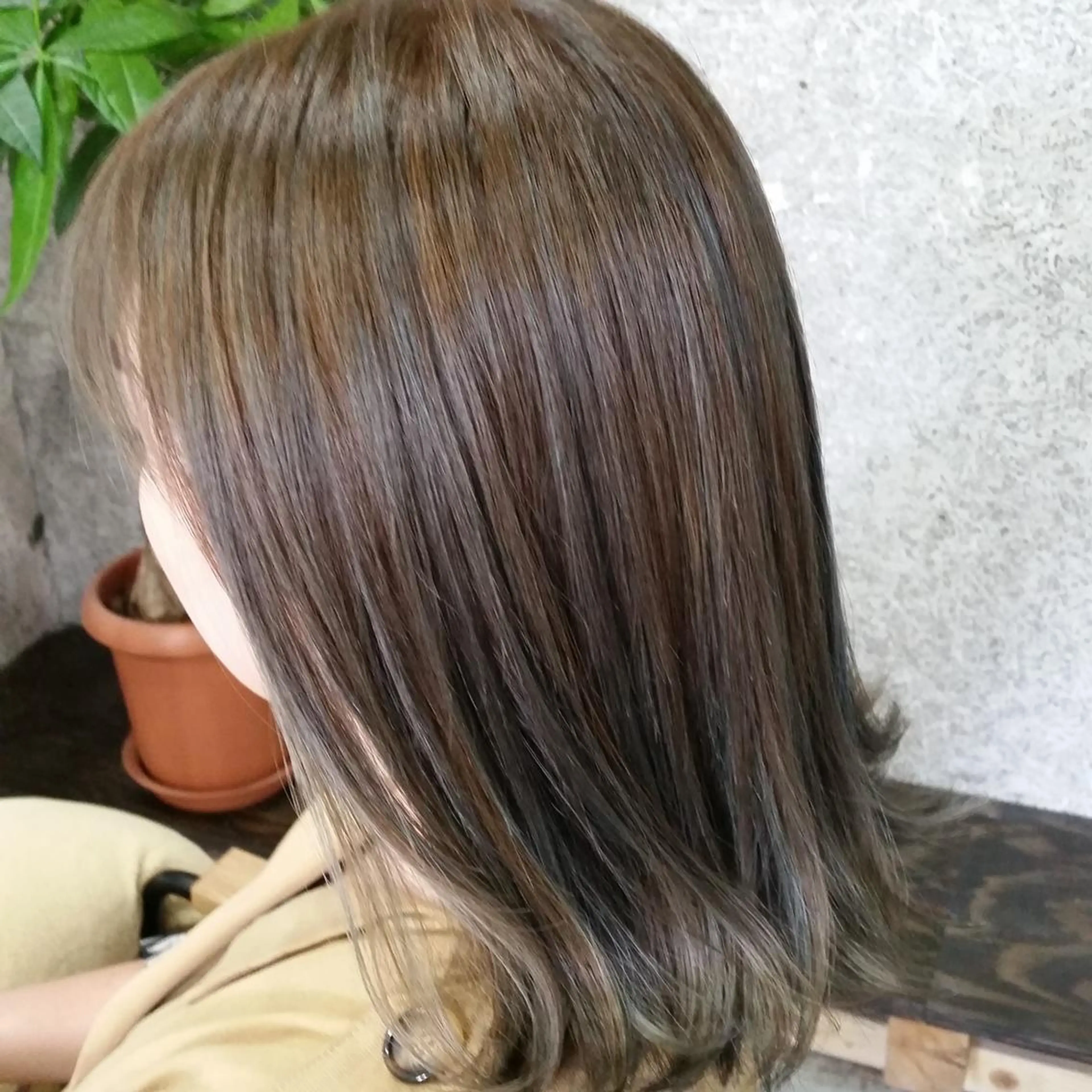 学生様限定 カット+国産上質カラー+ハイライトorローライトの写真