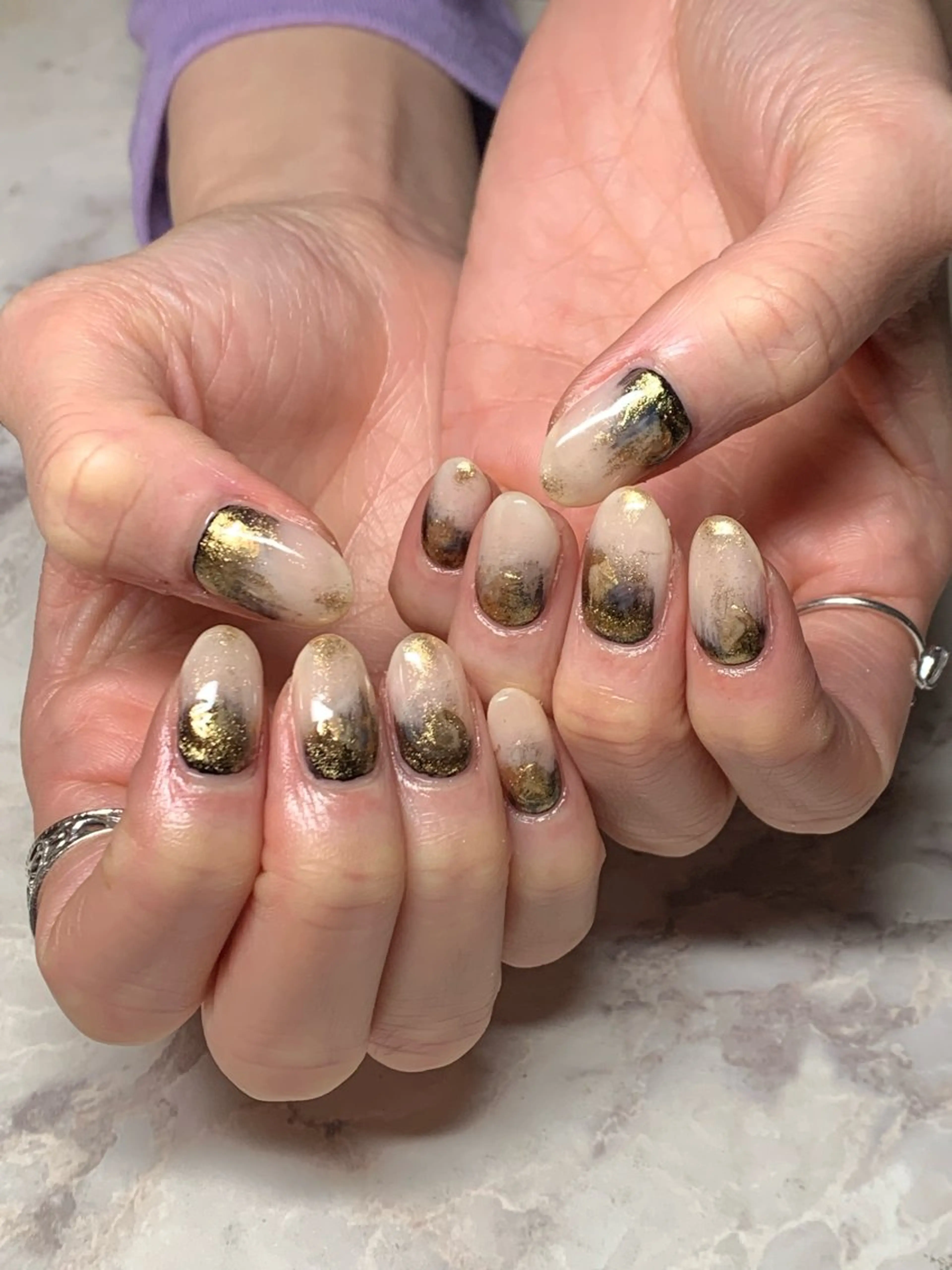 ネイル ハンドネイル gingaginga所属・shinjuku💐 Ayaのネイルデザイン