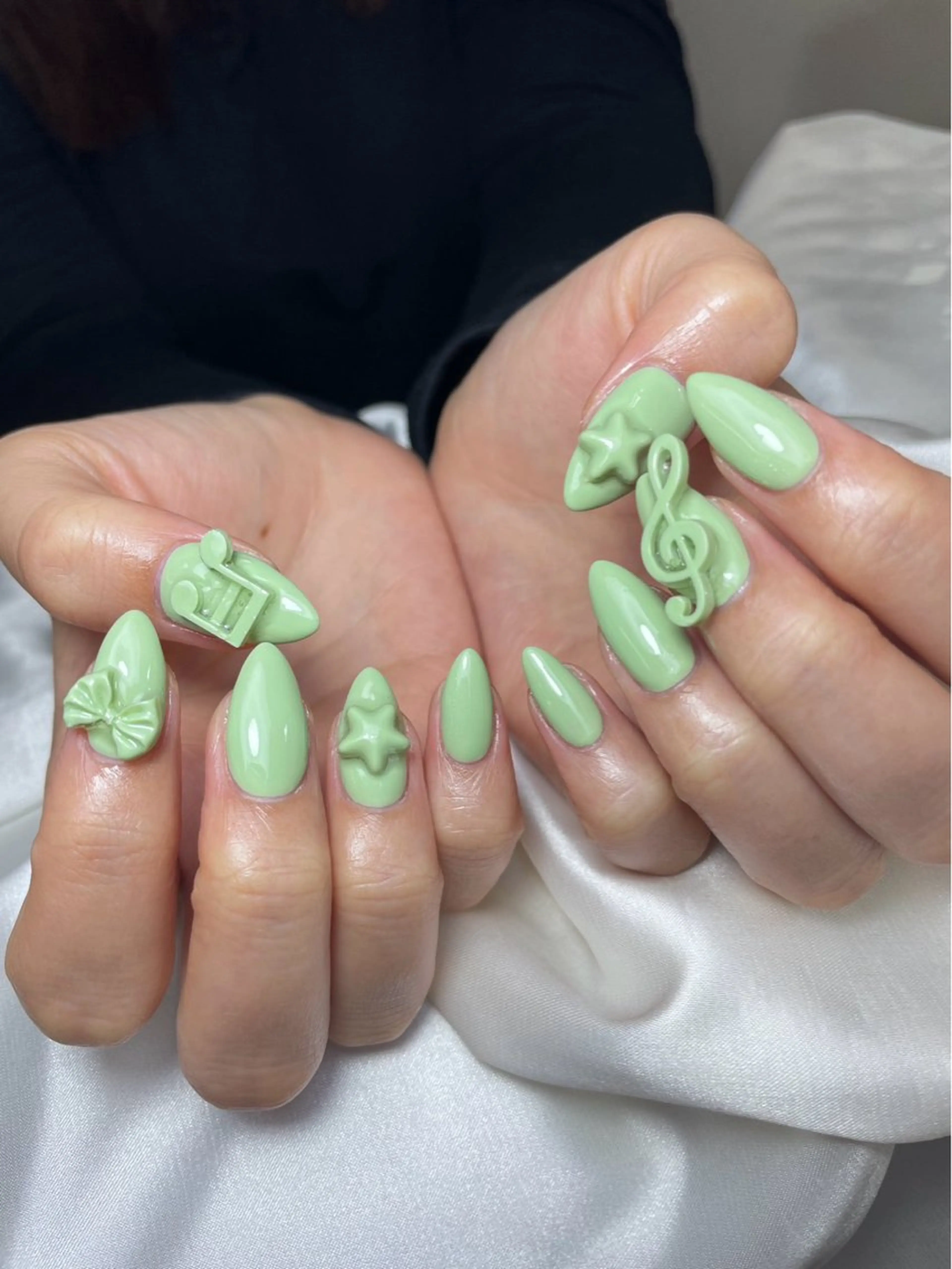 ネイル チークネイル 桜ネイル 長さ出し フットネイル ジェルネイル ハンドネイル XIINH NAIL SALONのネイルデザイン