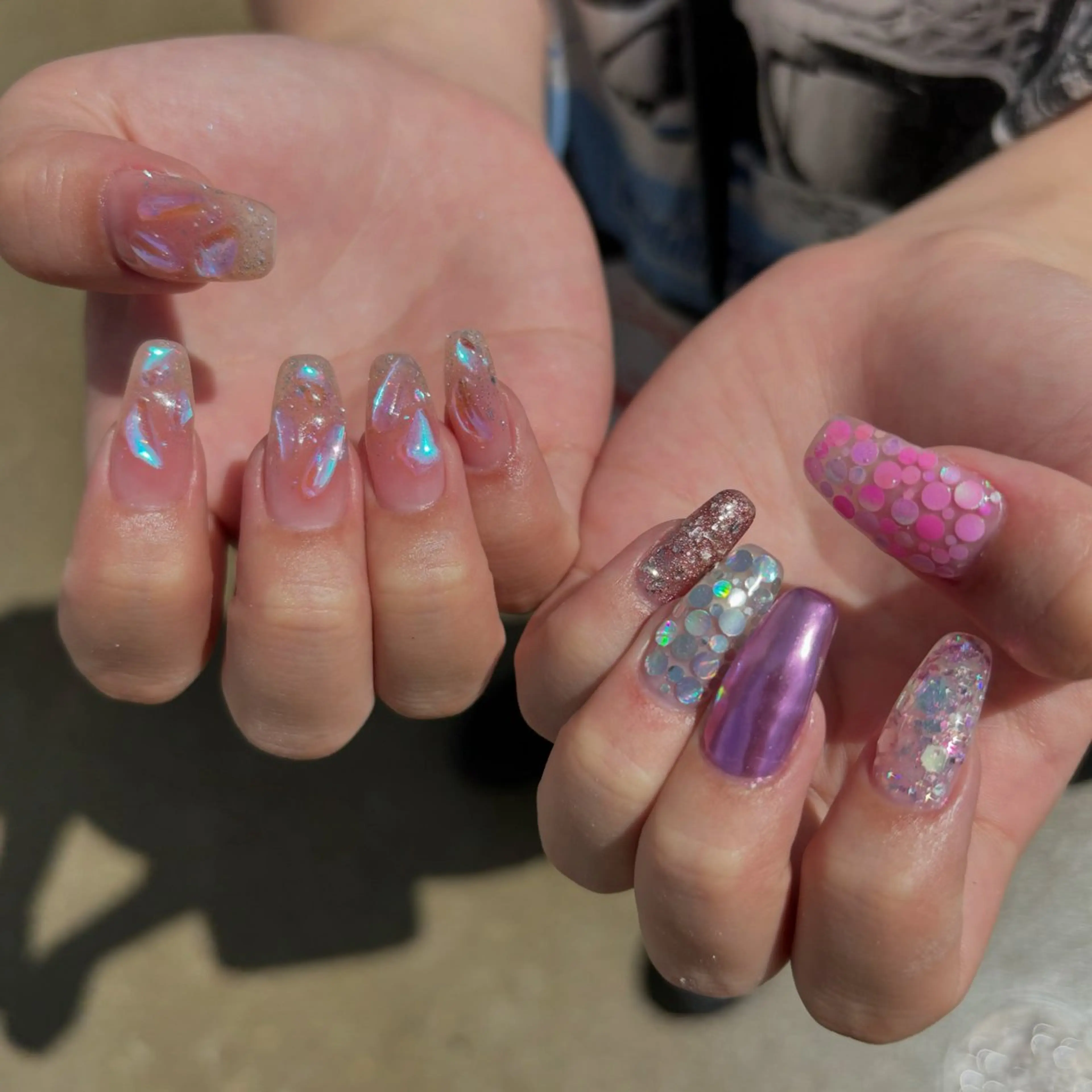 ネイル ハンドネイル Sea  nail by emaのネイルデザイン