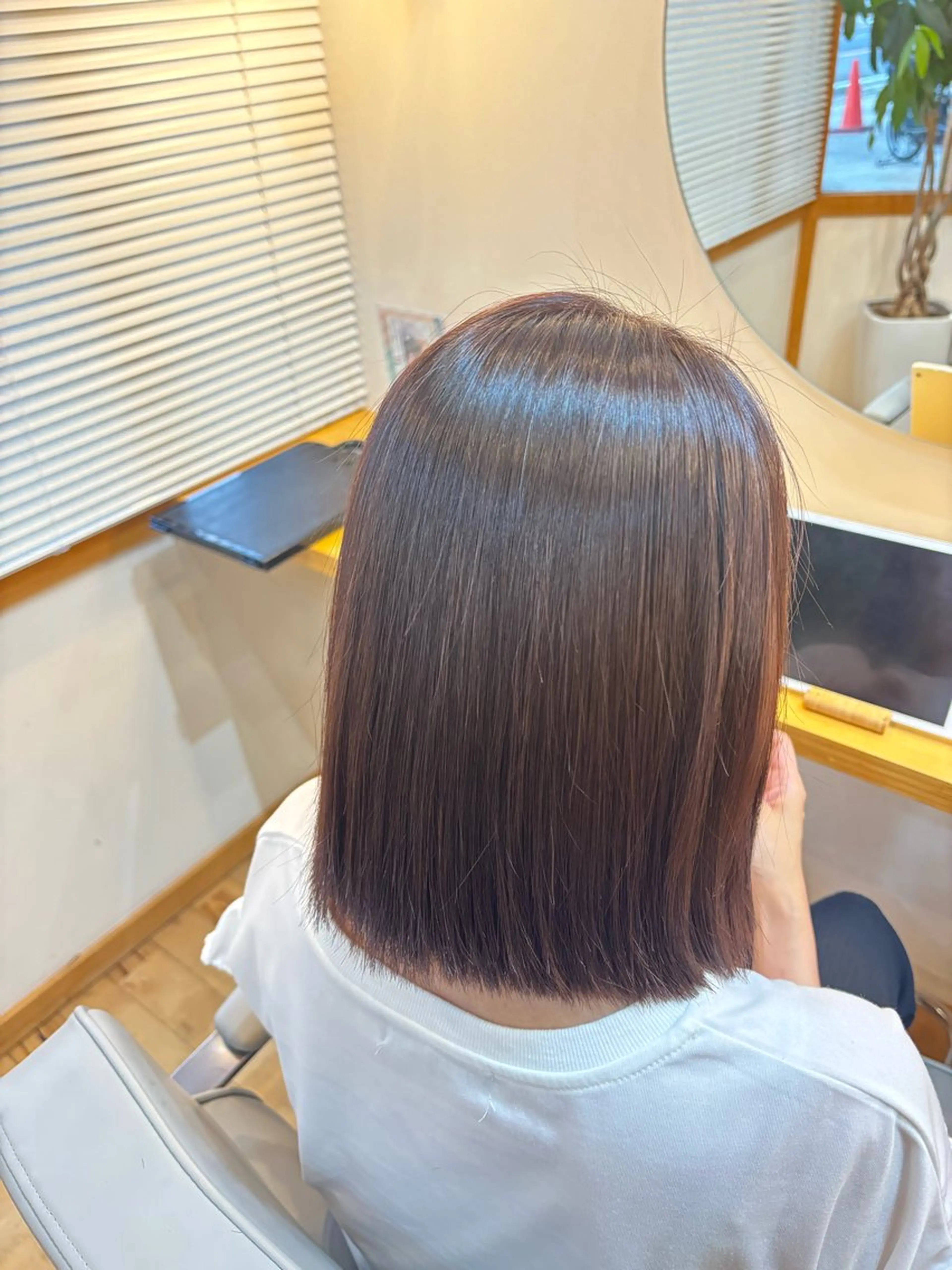 カラー ピンクカラー 暖色❤️艶カラー/ あおいのヘアスタイル