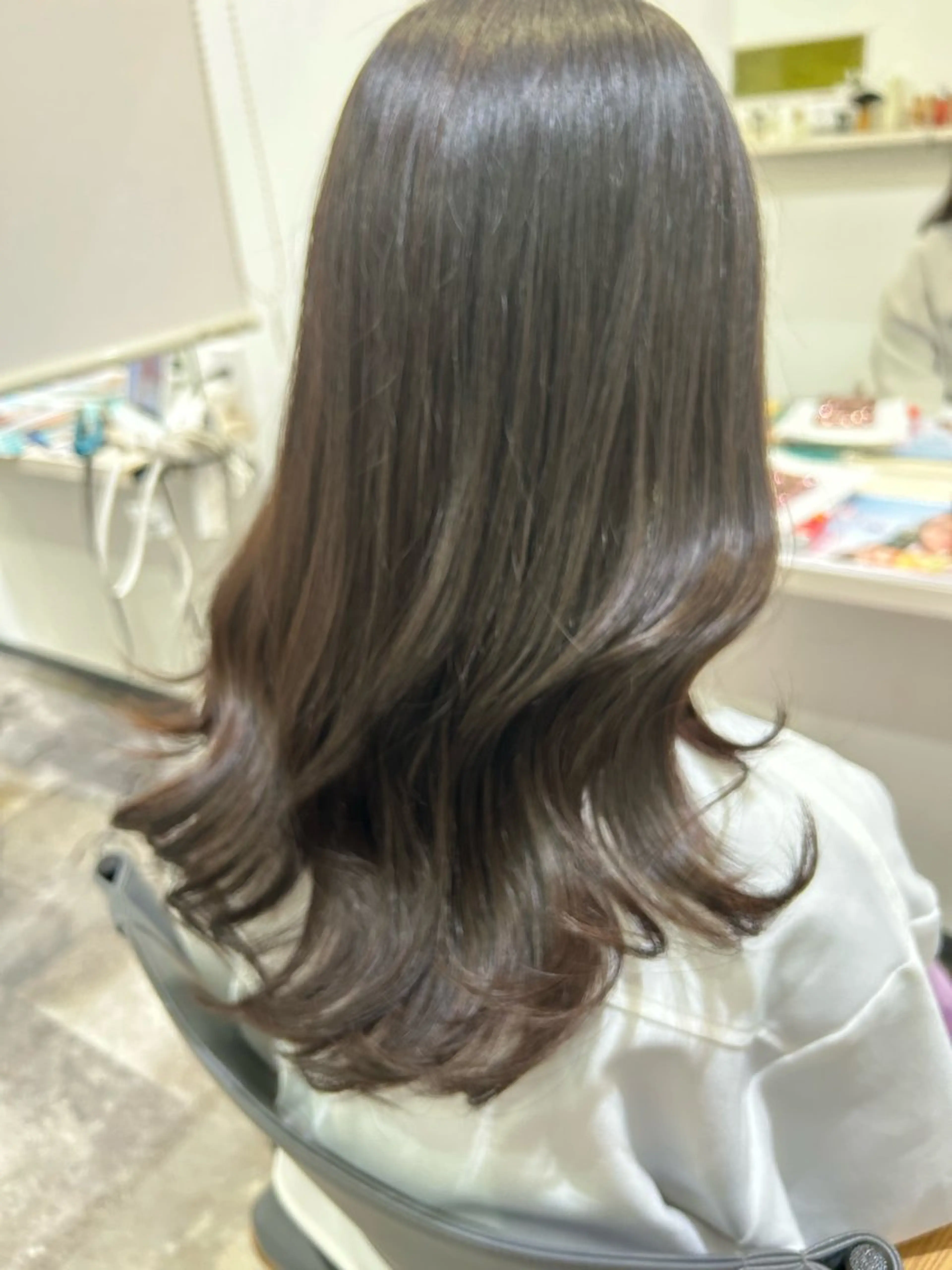 ロング レイヤーカット san _のヘアスタイル