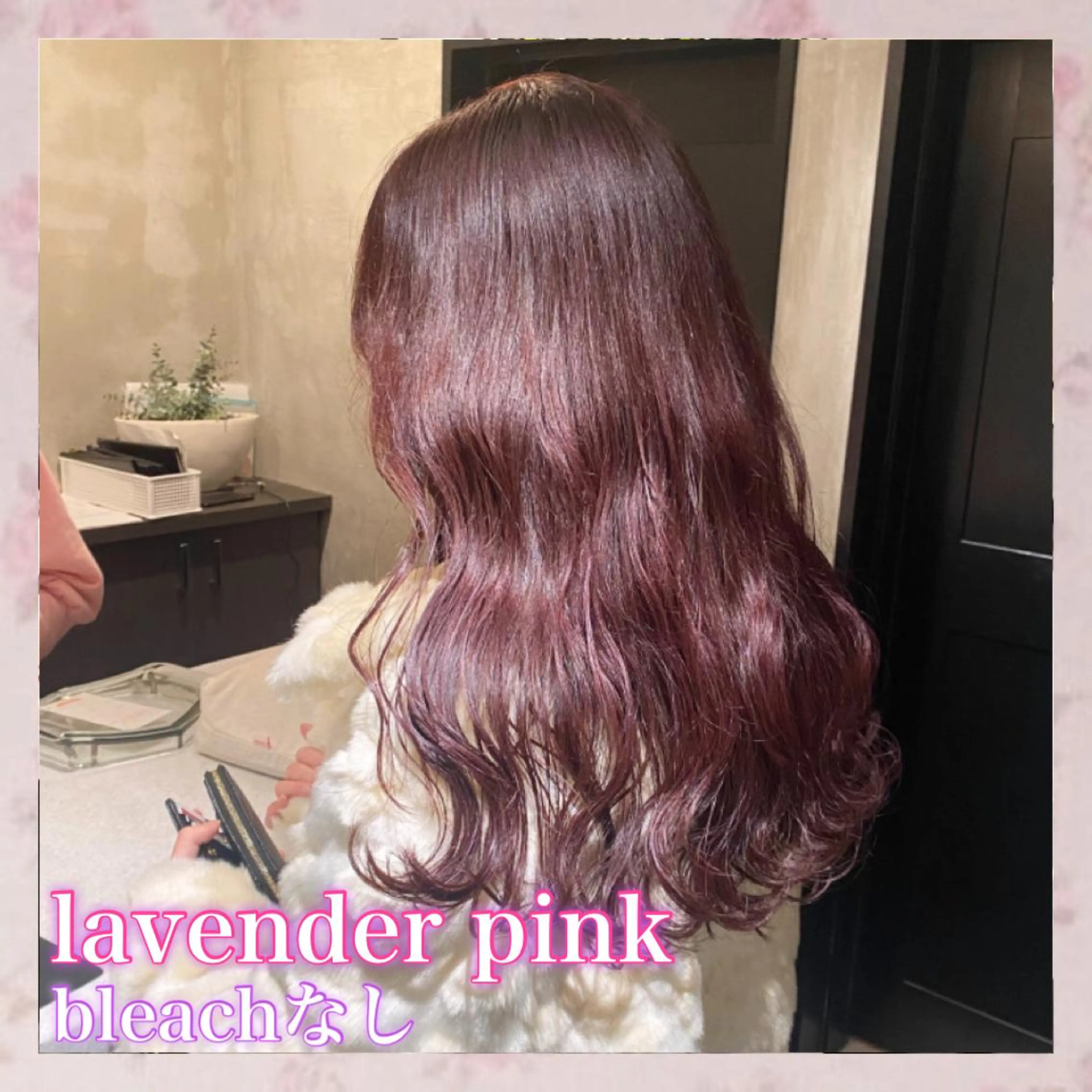 セミロング カラー 💗ガーリーヘア🎀 saki💗のヘアスタイル