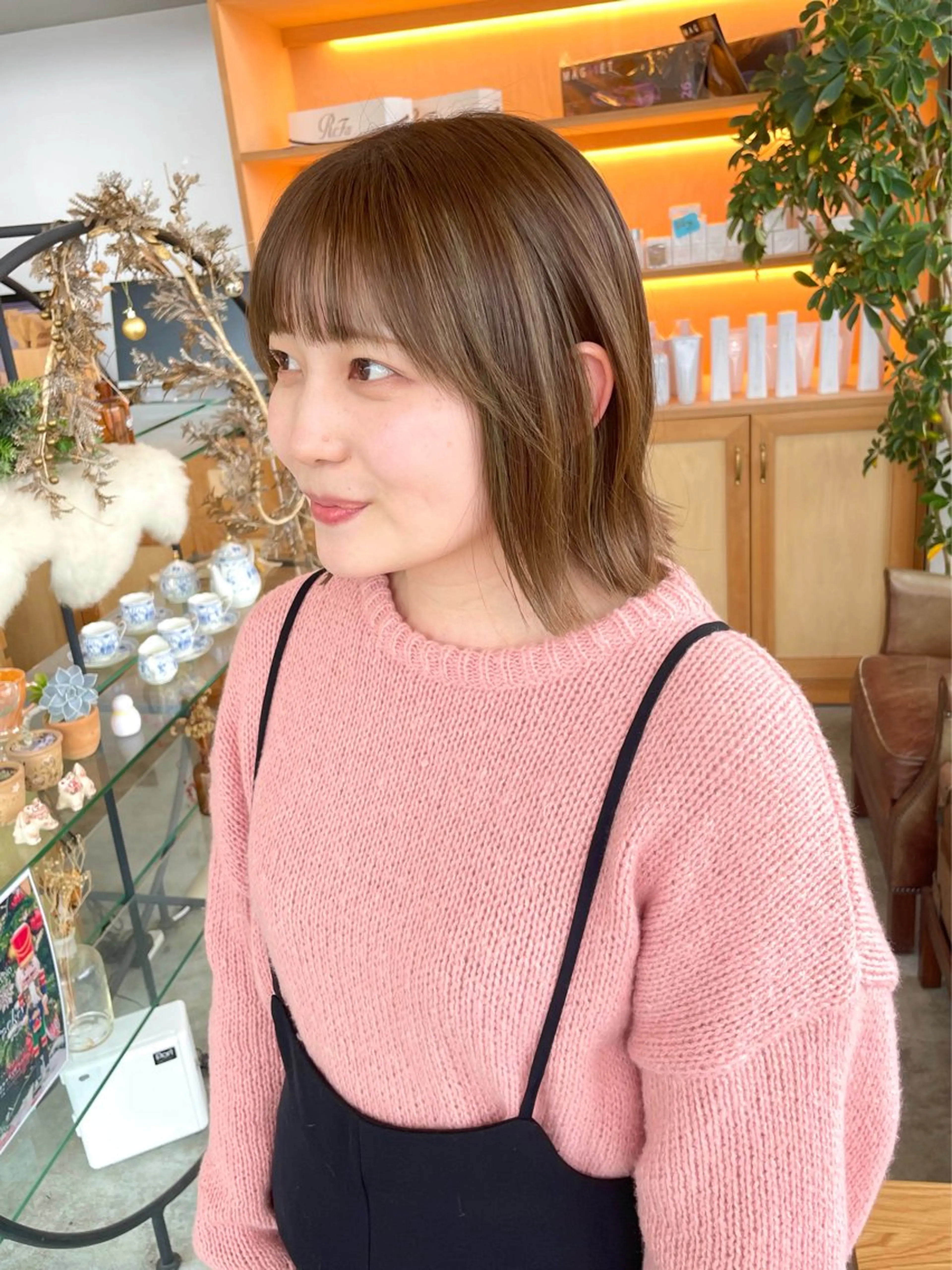 カット➕透明感カラーの写真