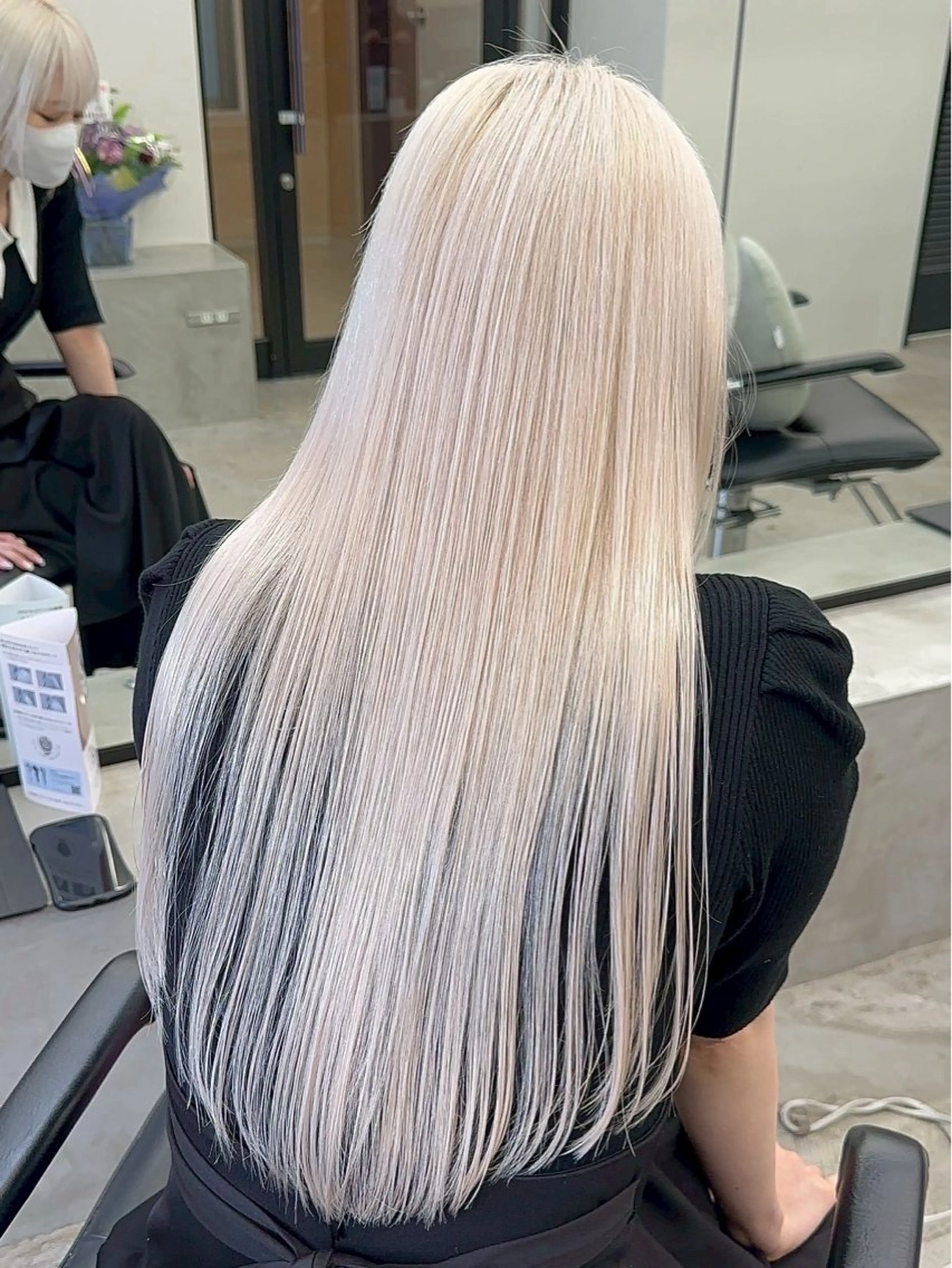 ロング カラー エクステ/大人可愛い カラー🩷RINAのヘアスタイル