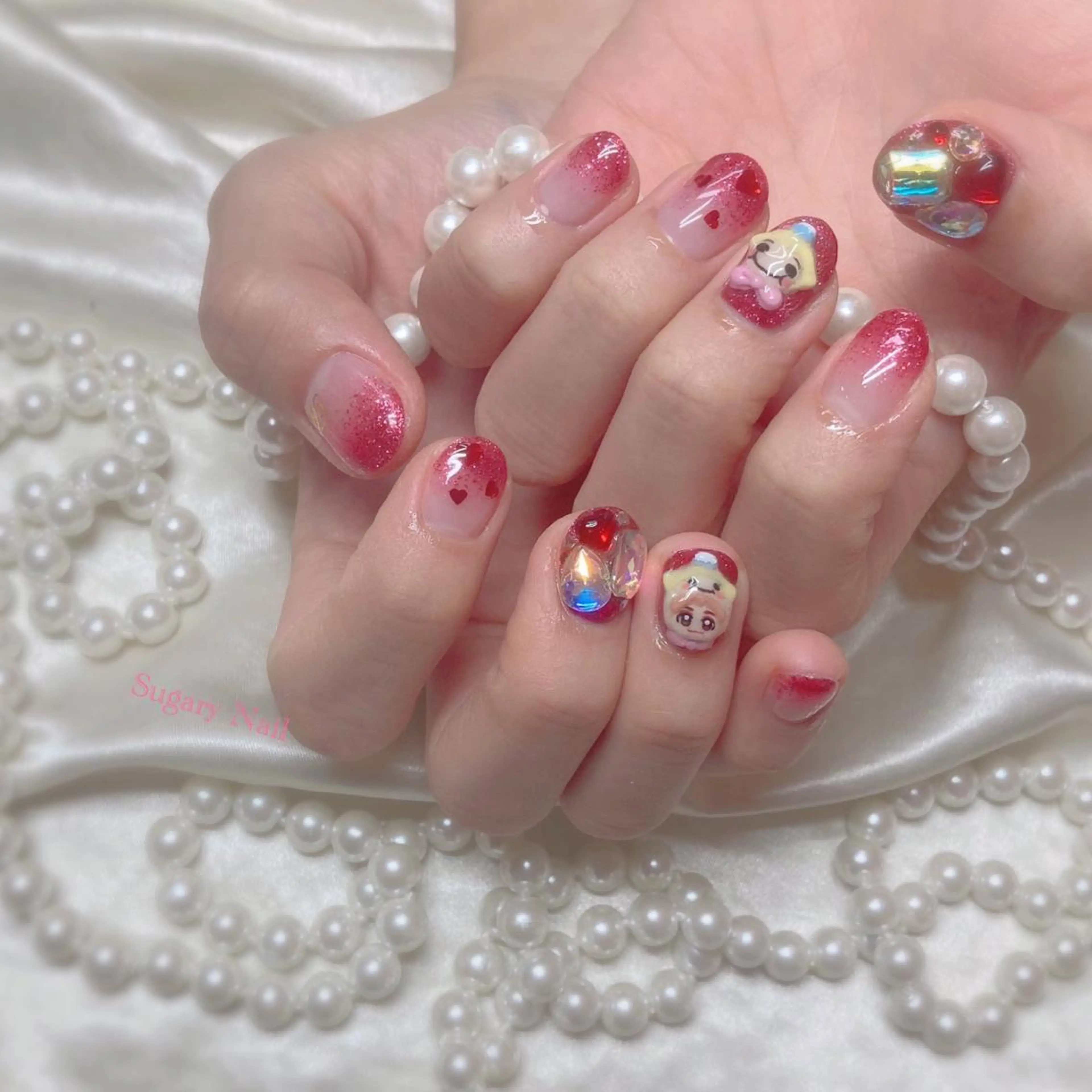 ネイル ハンドネイル フットネイル SugaryNail Rinaのネイルデザイン