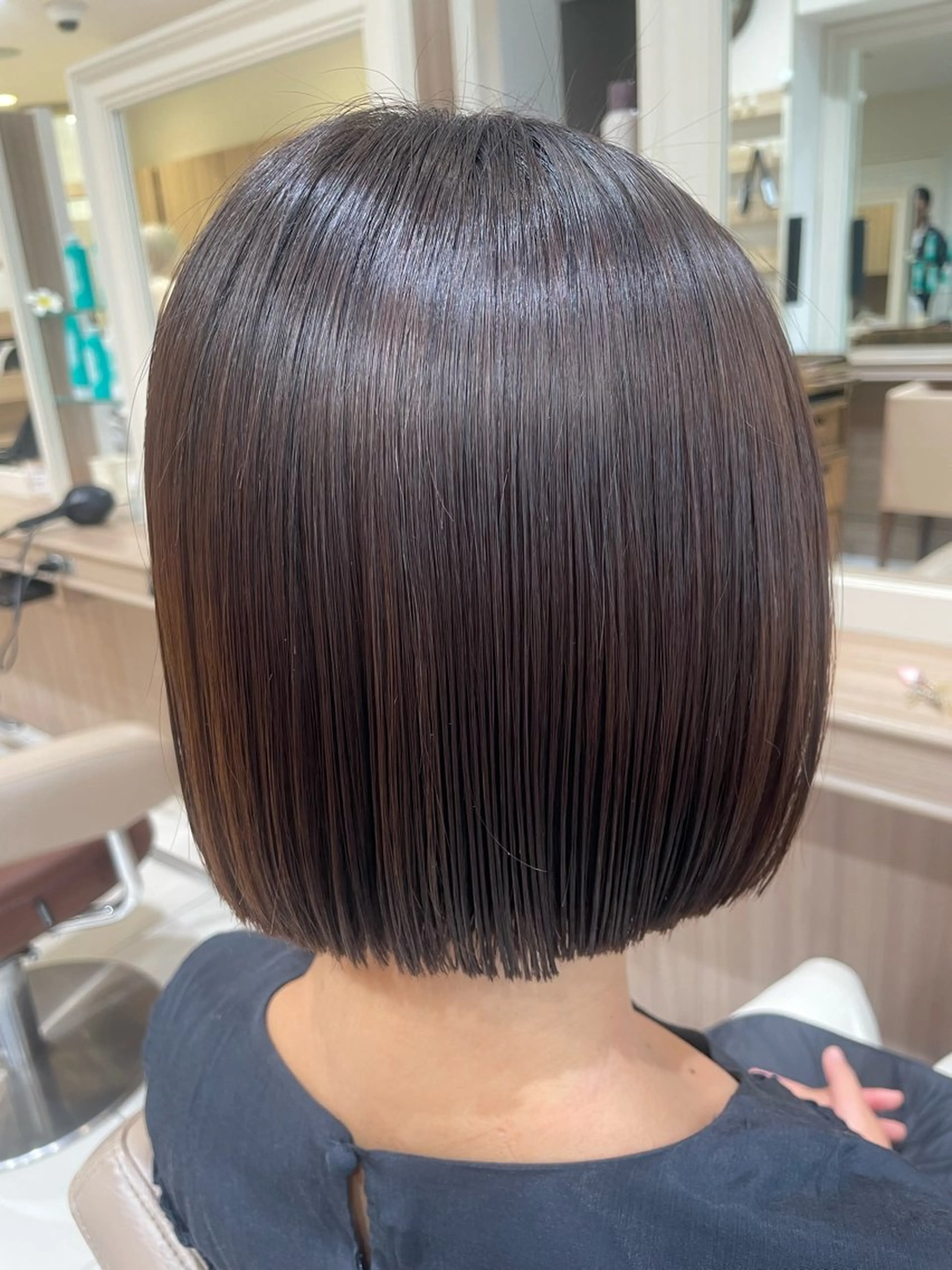 ショート パーマ カット 縮毛矯正 トリートメント 韓国ヘアメイク🎀/ 縮毛矯正✨山本媛香のヘアスタイル