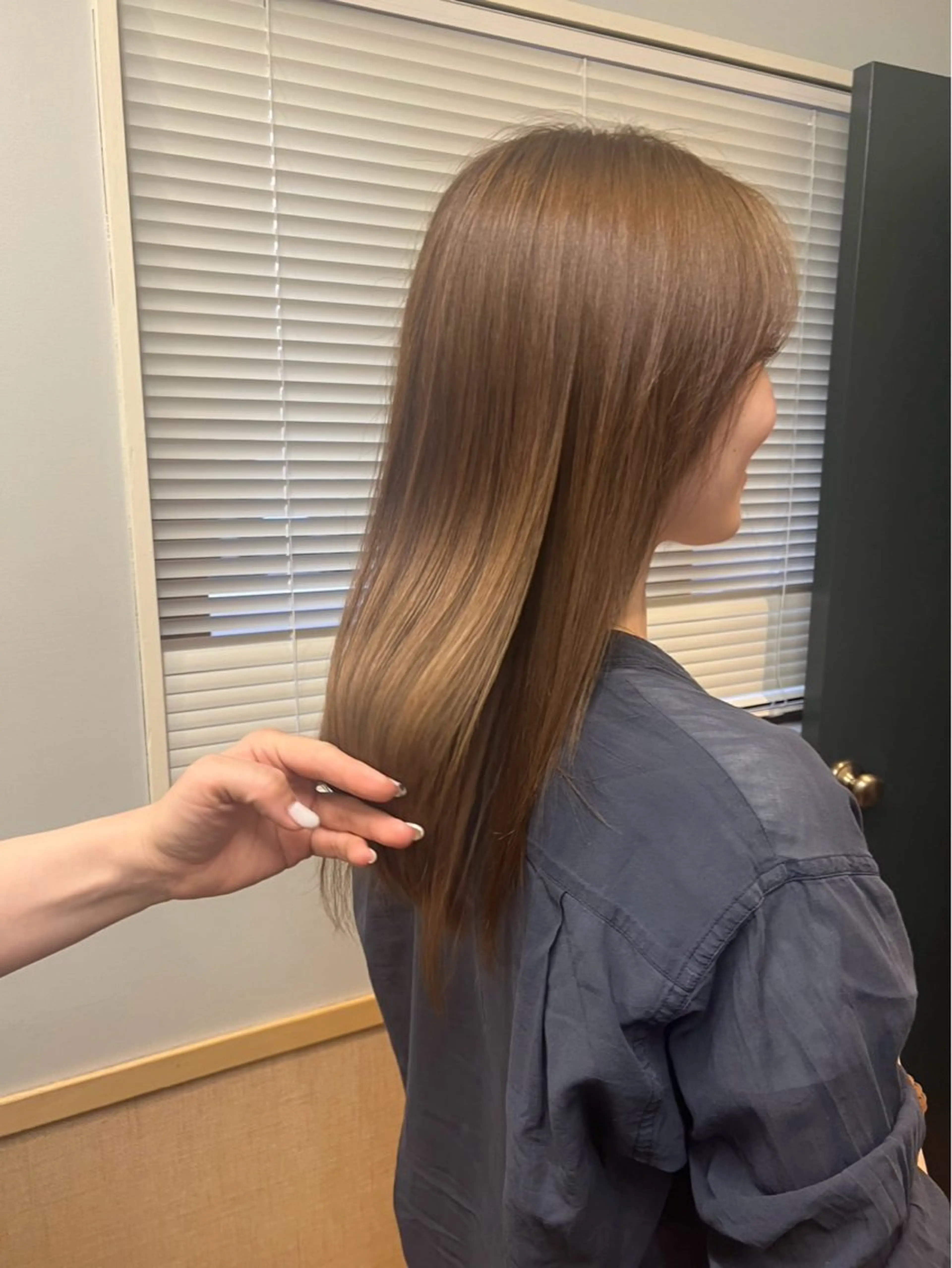 カラー yukii 橋本　心🫧のヘアスタイル