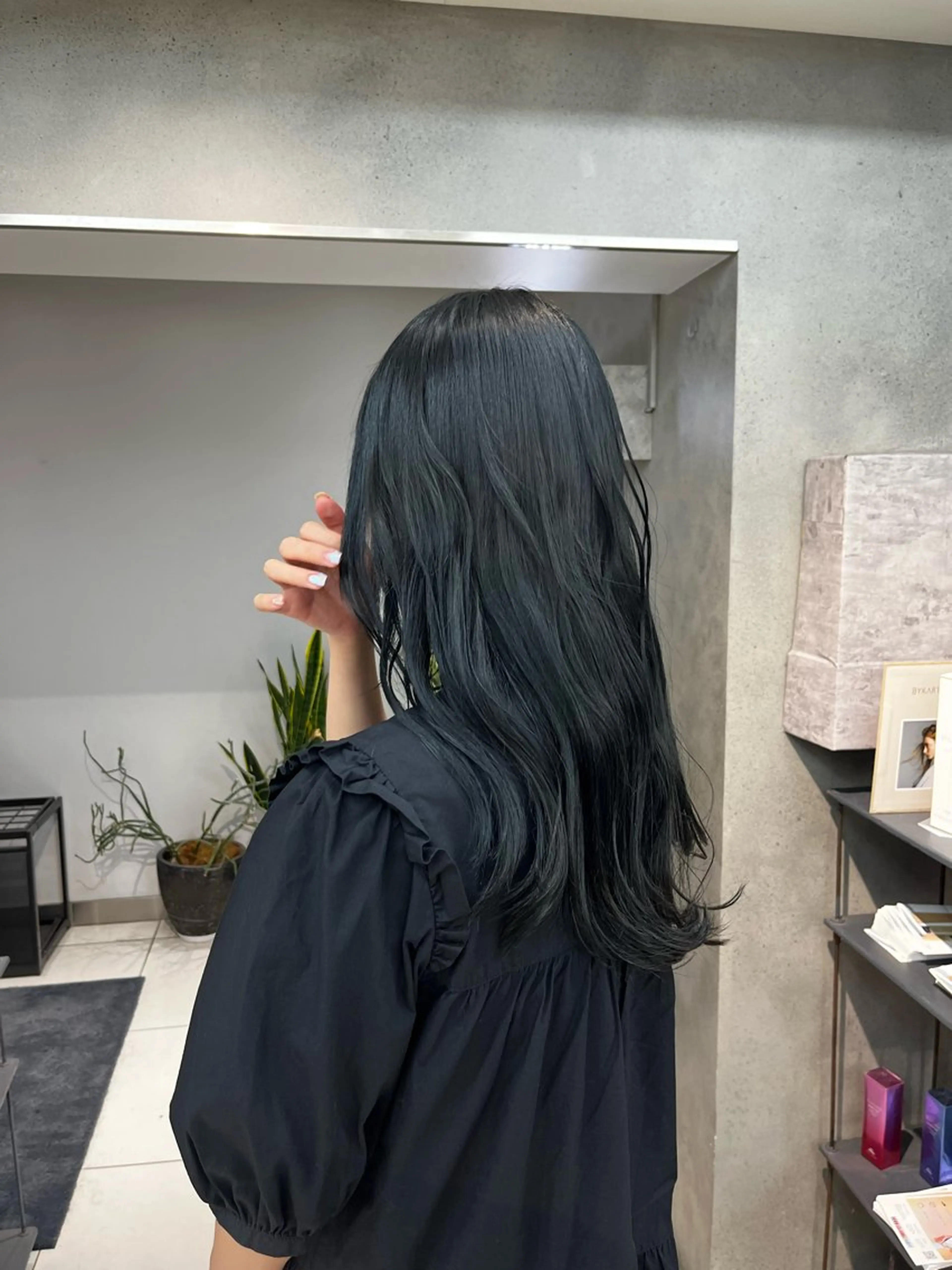 ロング ウルフ/顔まわり ♡めいのヘアスタイル