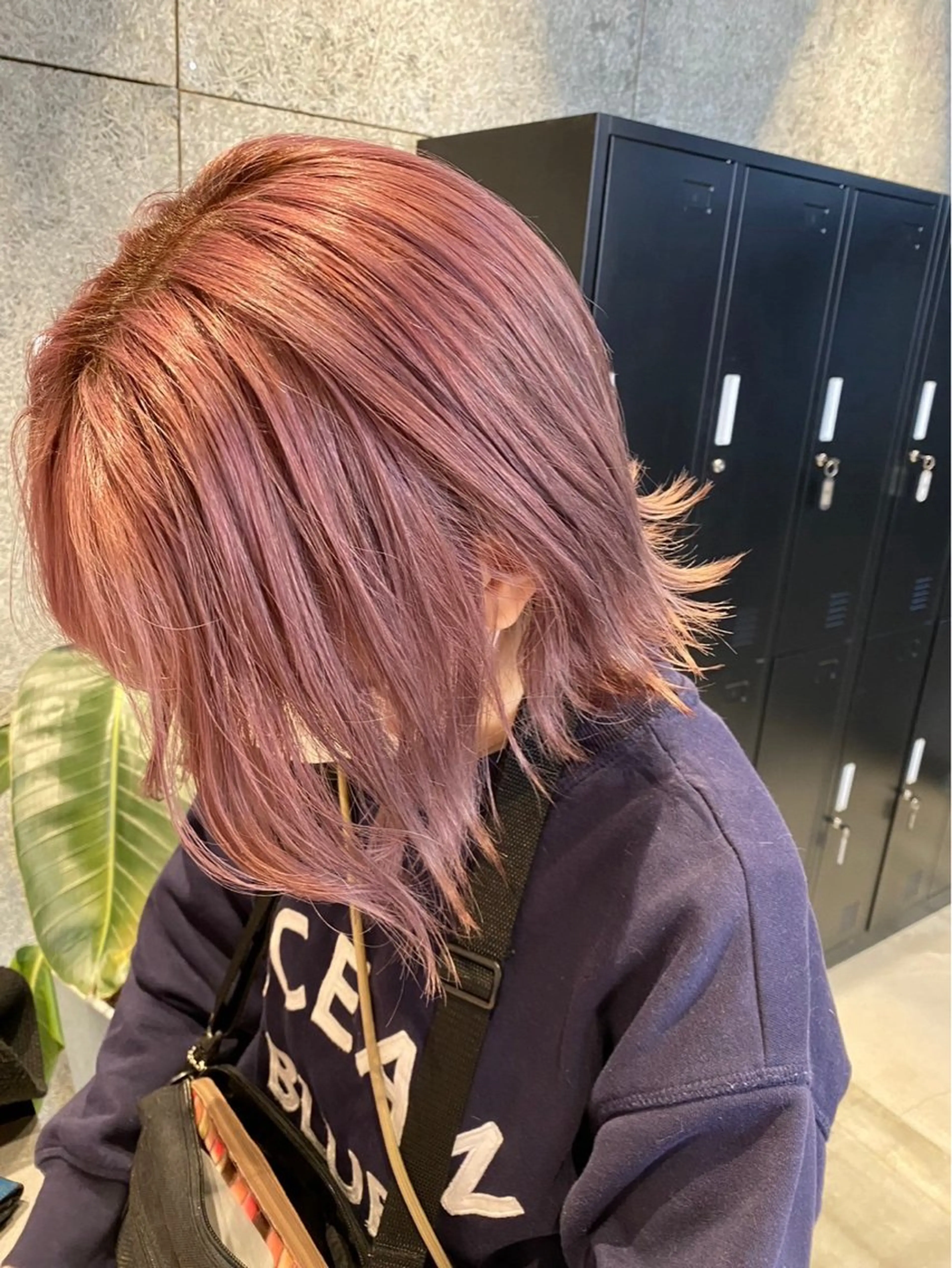 セミロング カラー トップスタイリスト 🖤sachikaのヘアスタイル