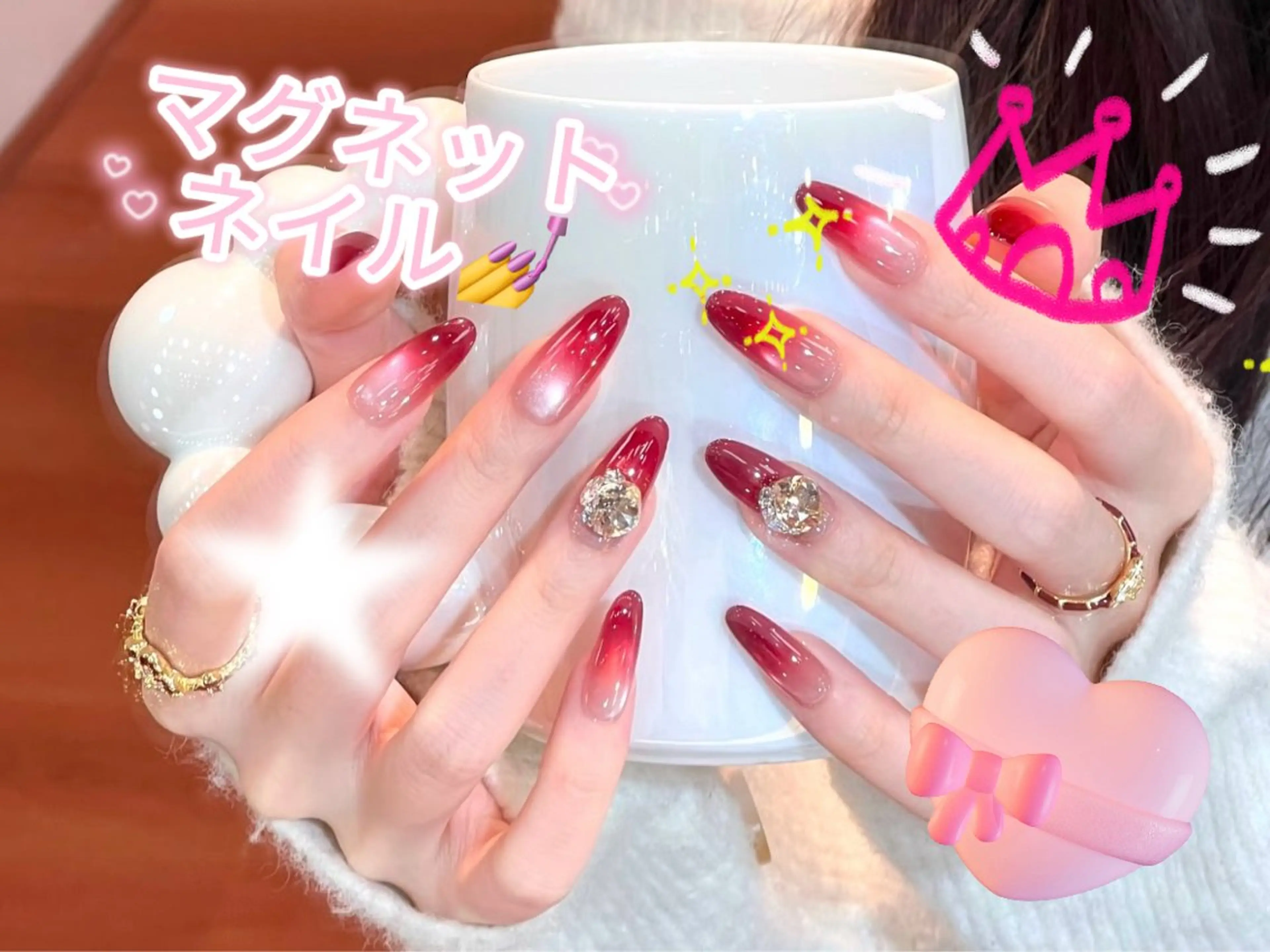 ミディアム more glam 原宿店のネイルデザイン