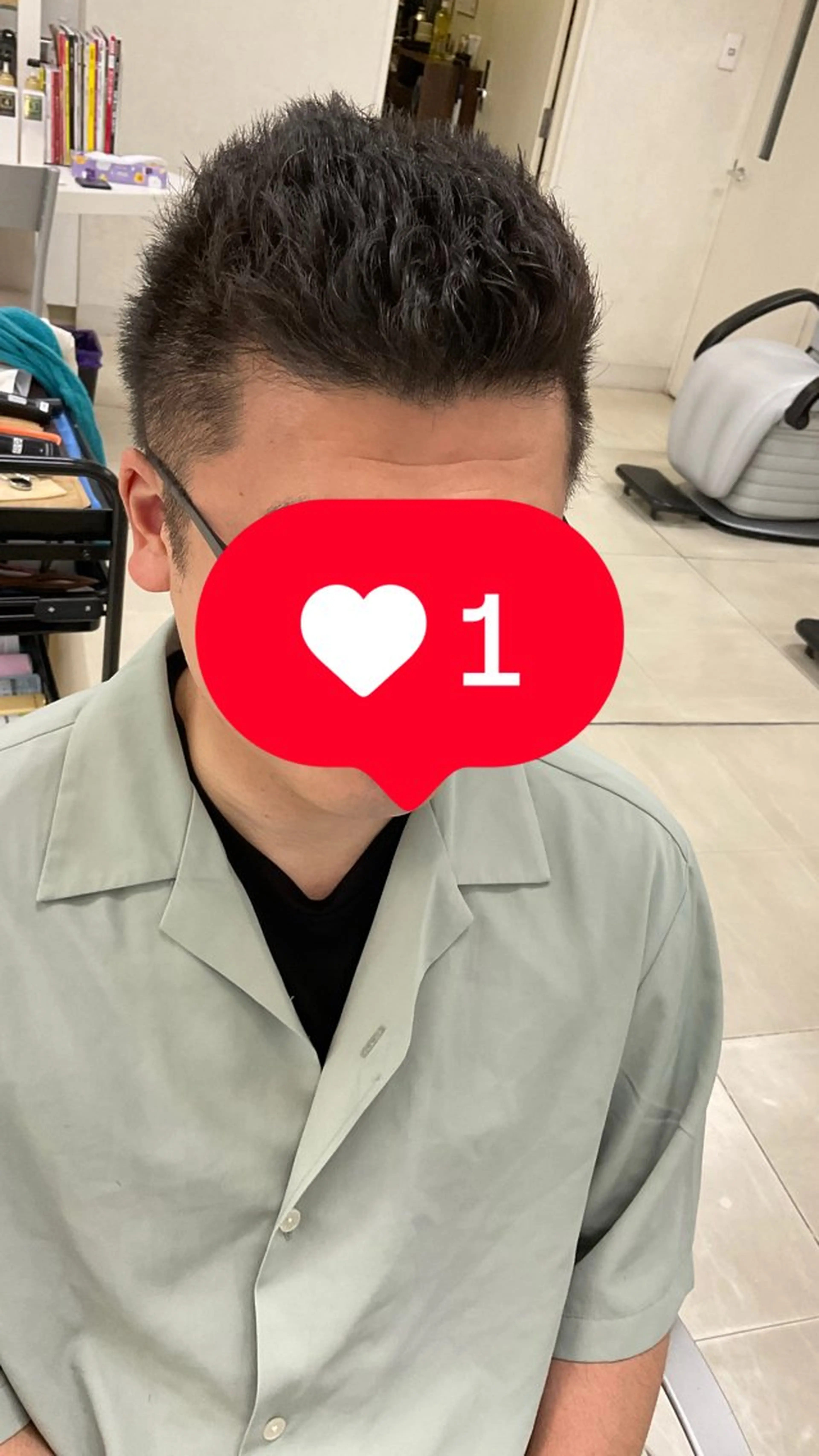 メンズ メンズパーマ タカハシ リナのヘアスタイル