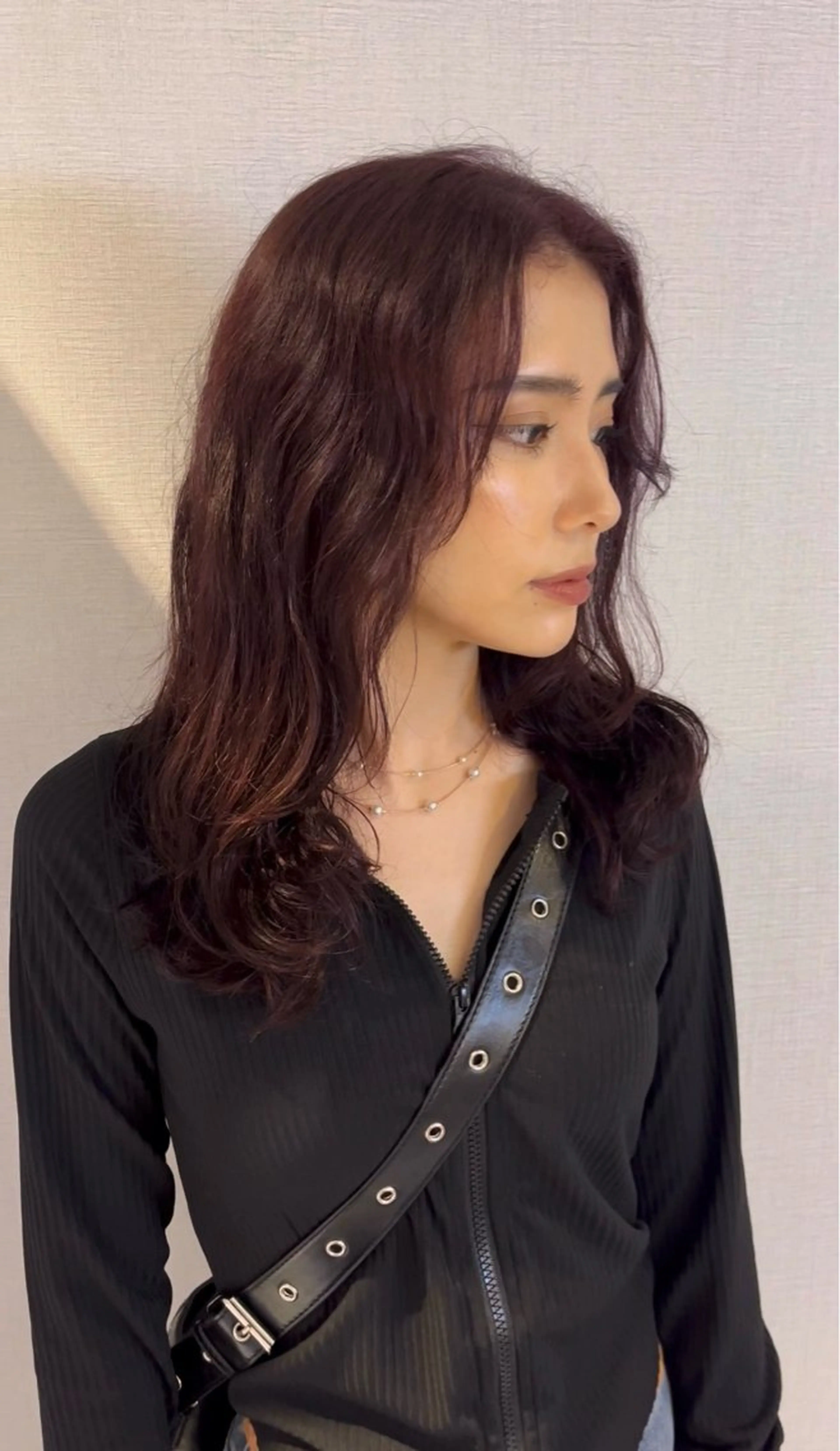 ミディアム 長沼ゆうか /レイヤーカットのヘアスタイル