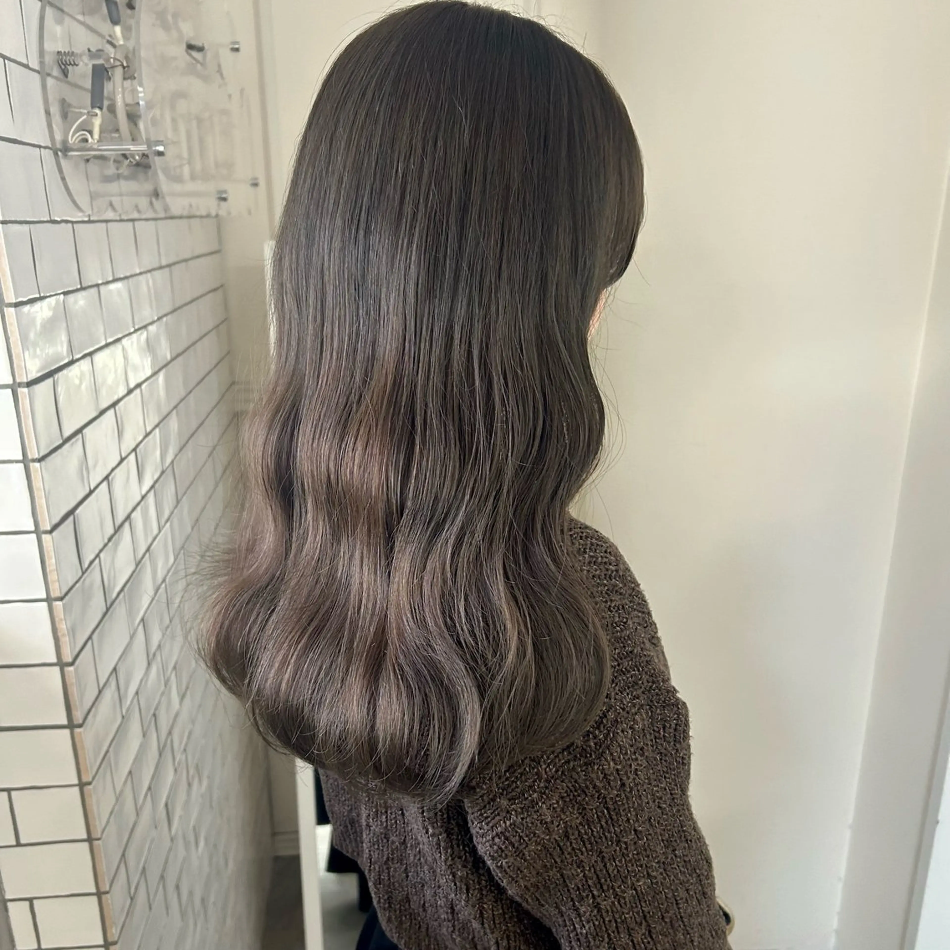 ロング カラー カット ヘアカラー トリートメント otoha✳︎ くすみ艶カラーのヘアスタイル