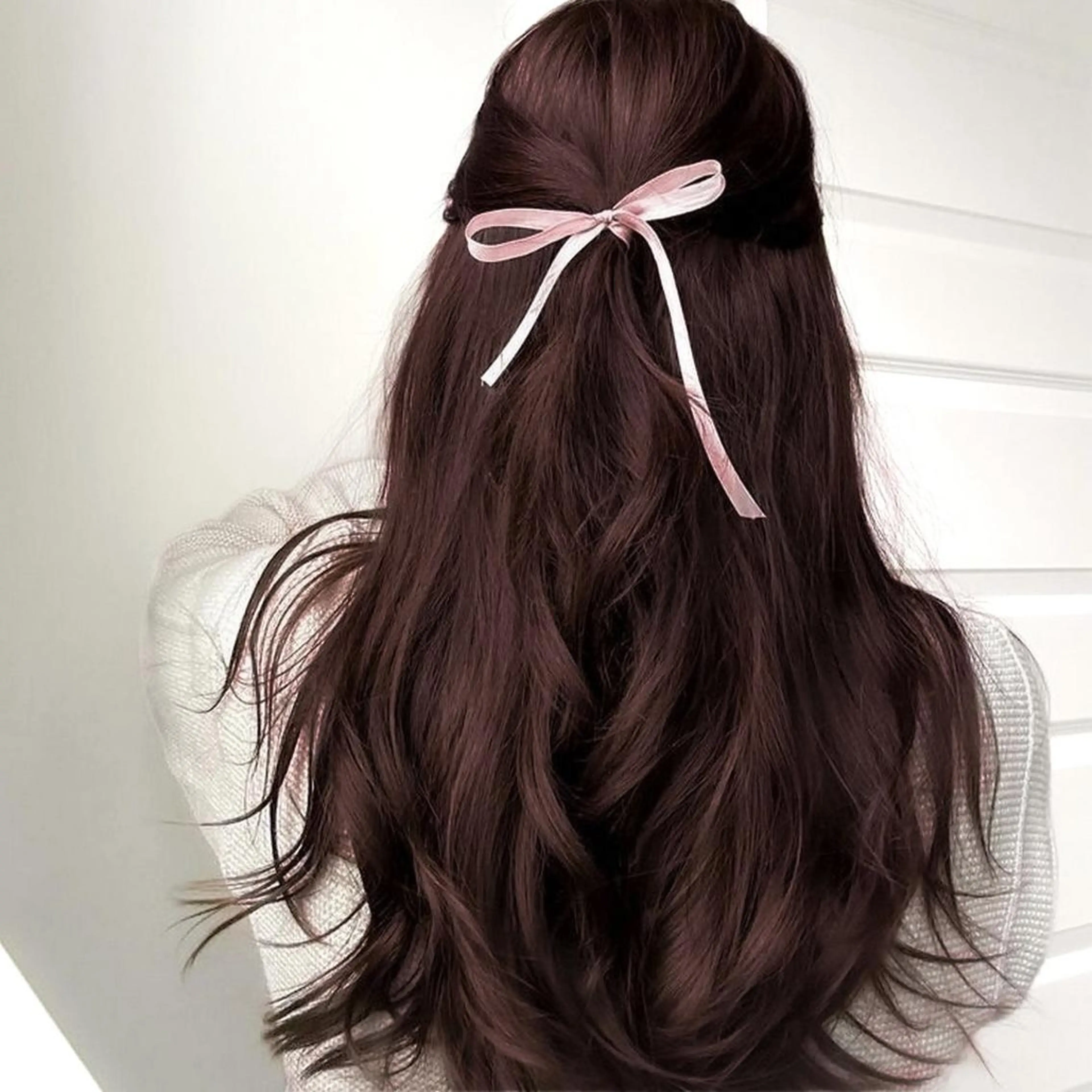 ロング カラー *モテガーリー🎀 🤍暖色ヘア🍒のヘアスタイル