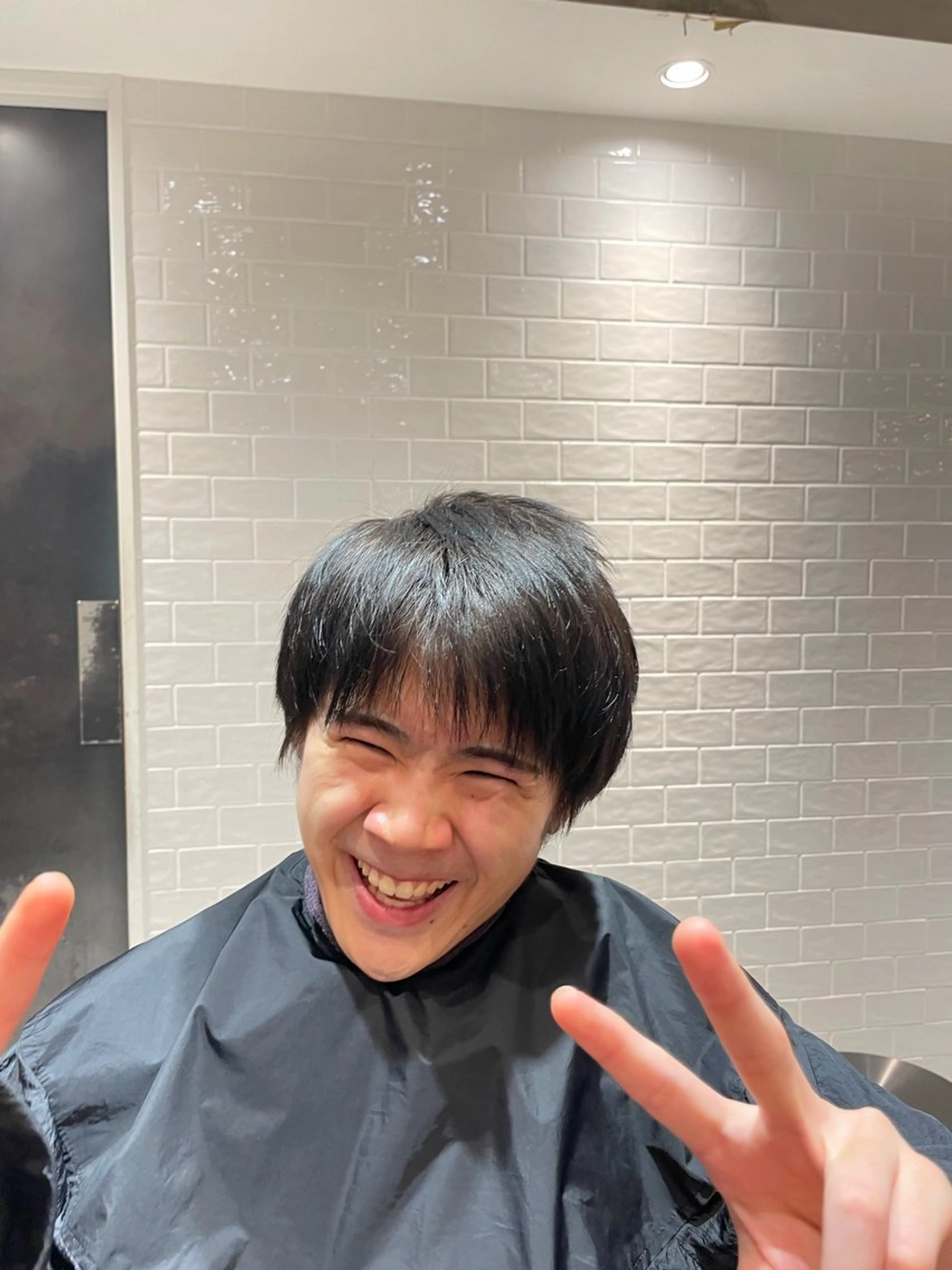 キッズ 髪質改善✨高級カラー 野井琢生のヘアスタイル