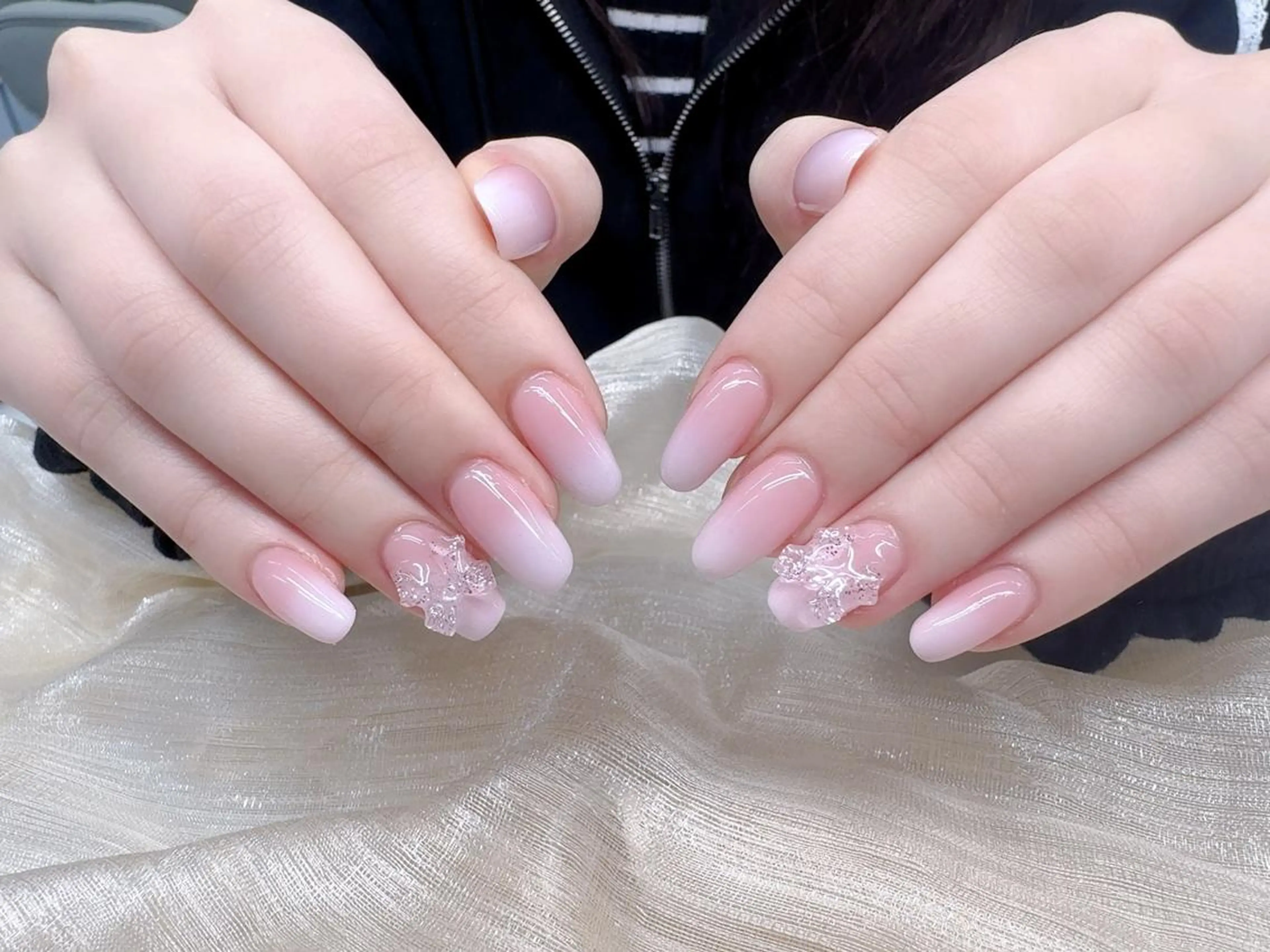 ネイル リボン ハンドネイル Minminネイル 💅スイスイのネイルデザイン