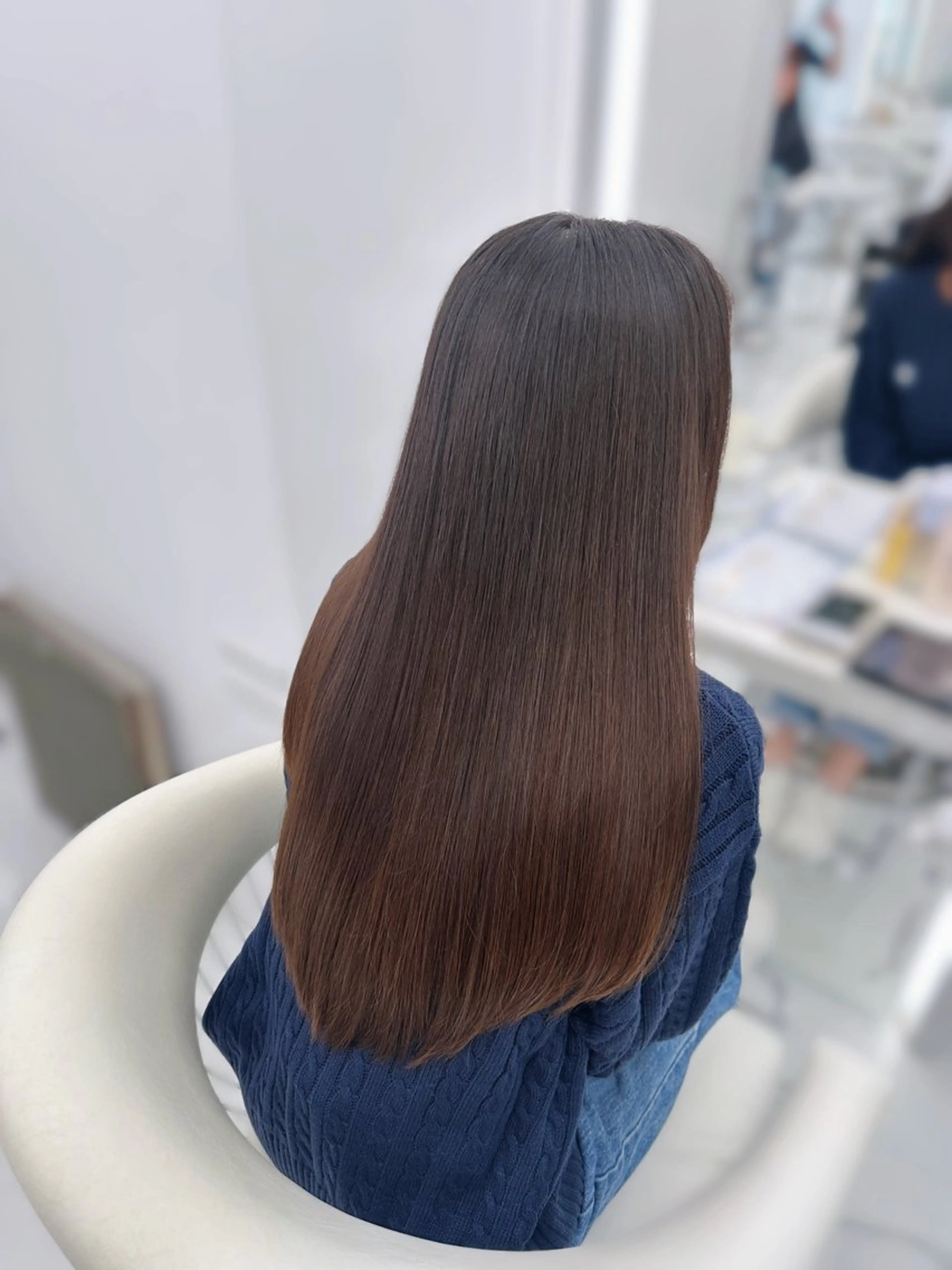 ロング トリートメント 酸熱トリートメント COA🎀オギユリ /透明感カラー🫧のヘアスタイル