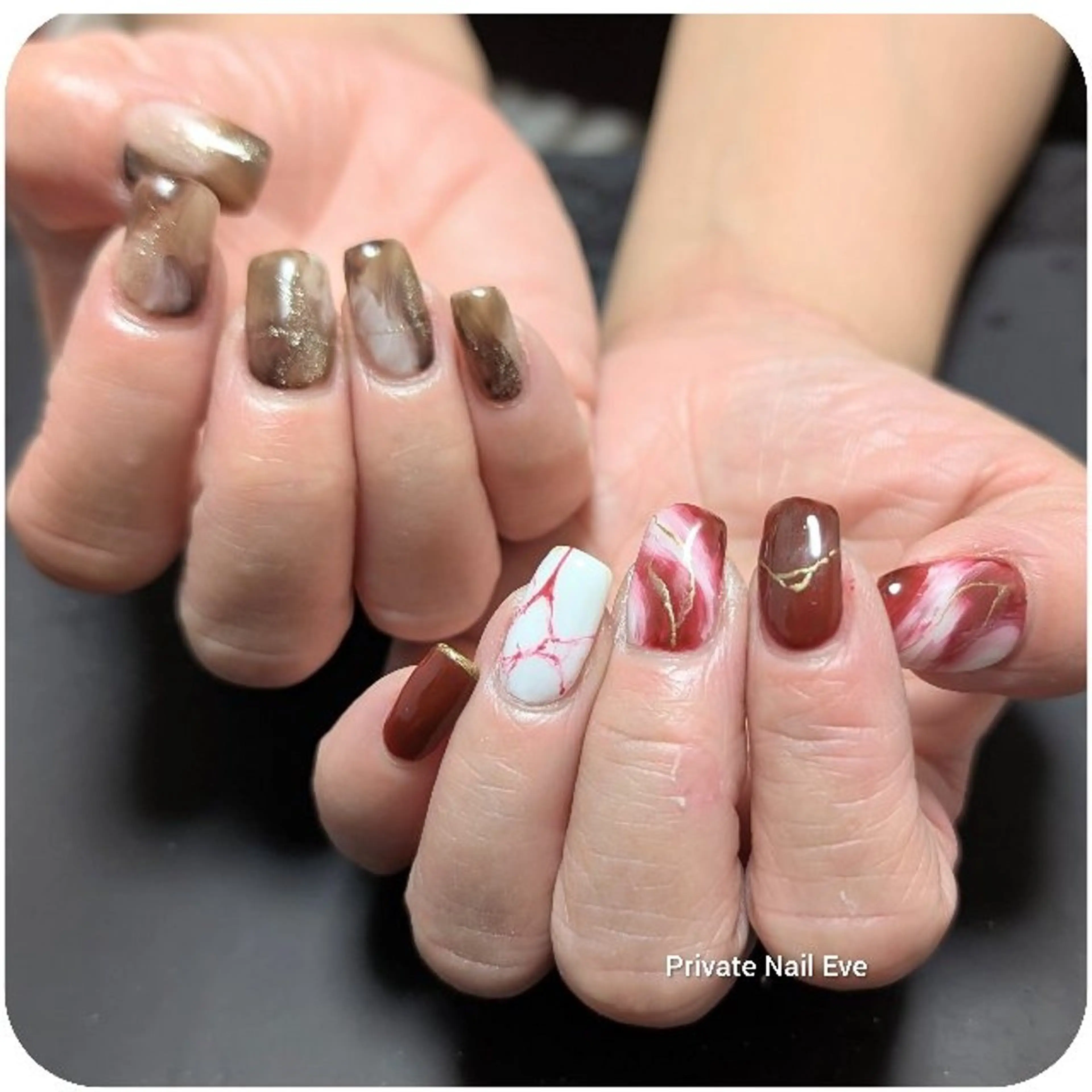 ネイル 持ち込み ニュアンスネイル ハンドネイル ネイル junkoのネイルデザイン