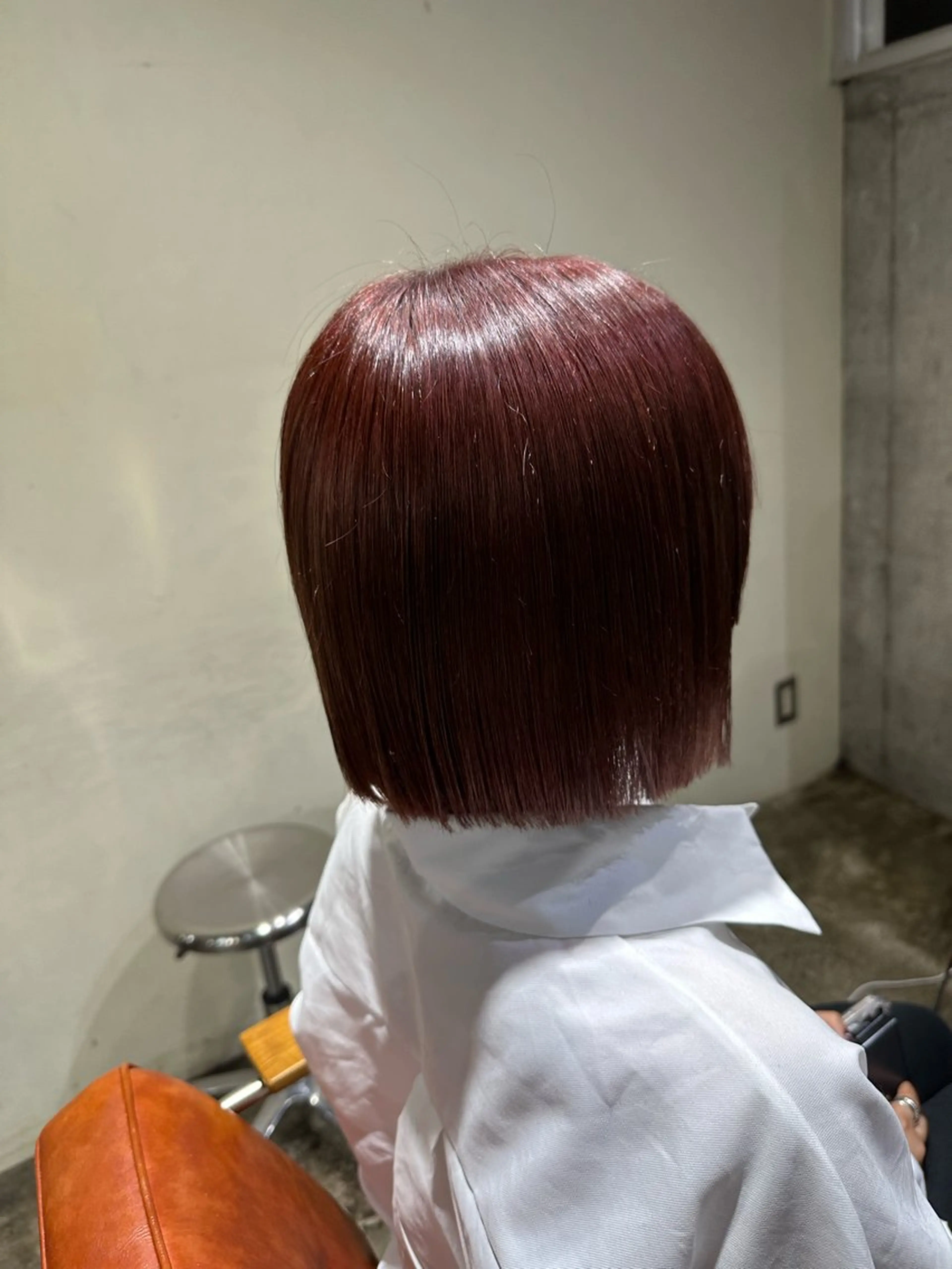 ミディアム 🔥コテ巻き風 ボブパーマ🔥のヘアスタイル