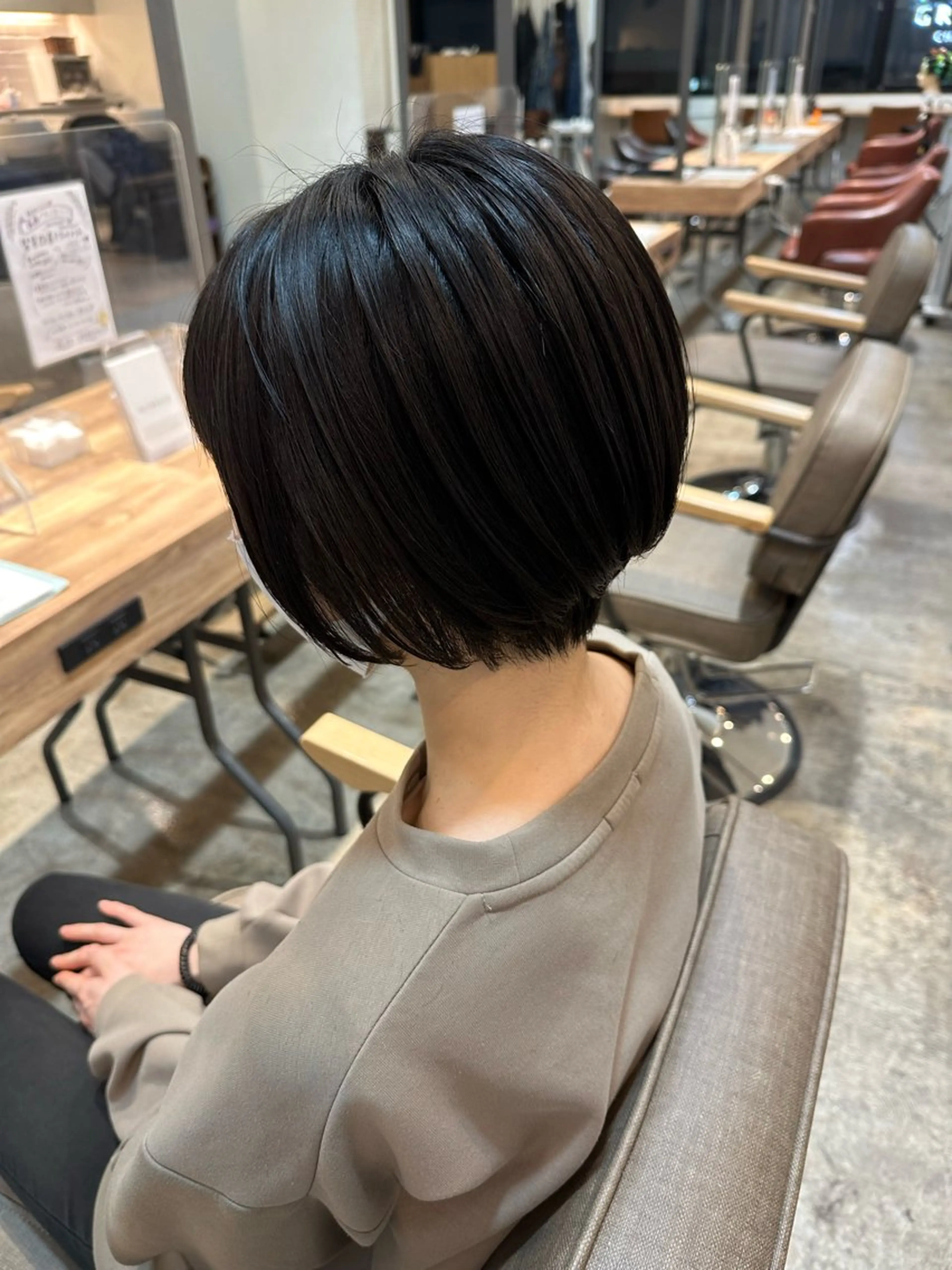 ショート 丸みショート ショートヘア ボブ特化美容師 /荒井悠葵のヘアスタイル