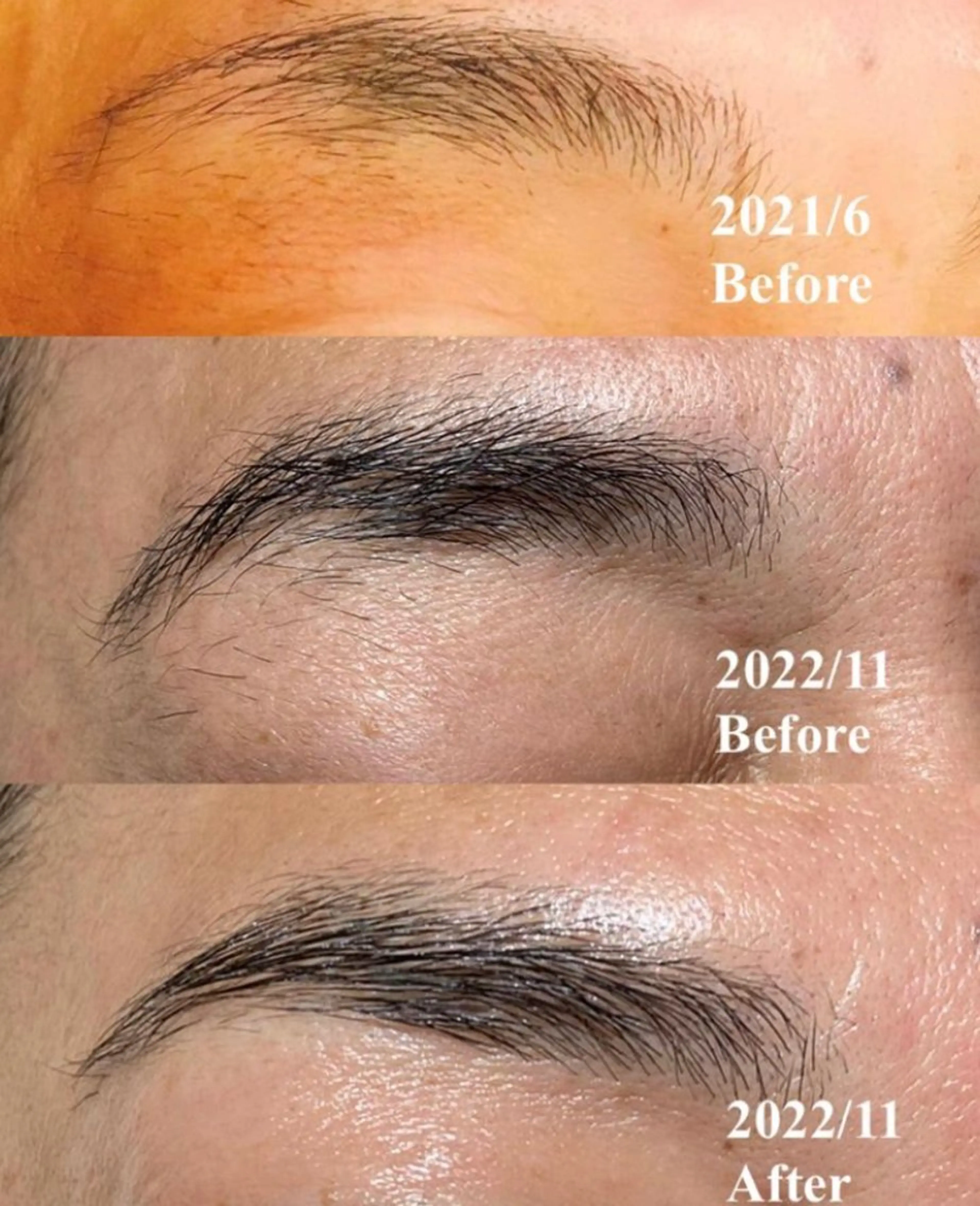 メンズ アイブロウ 眉毛ワックス脱毛 EYEBROWS🤍 Megumiの眉毛・アイブロウイメージ