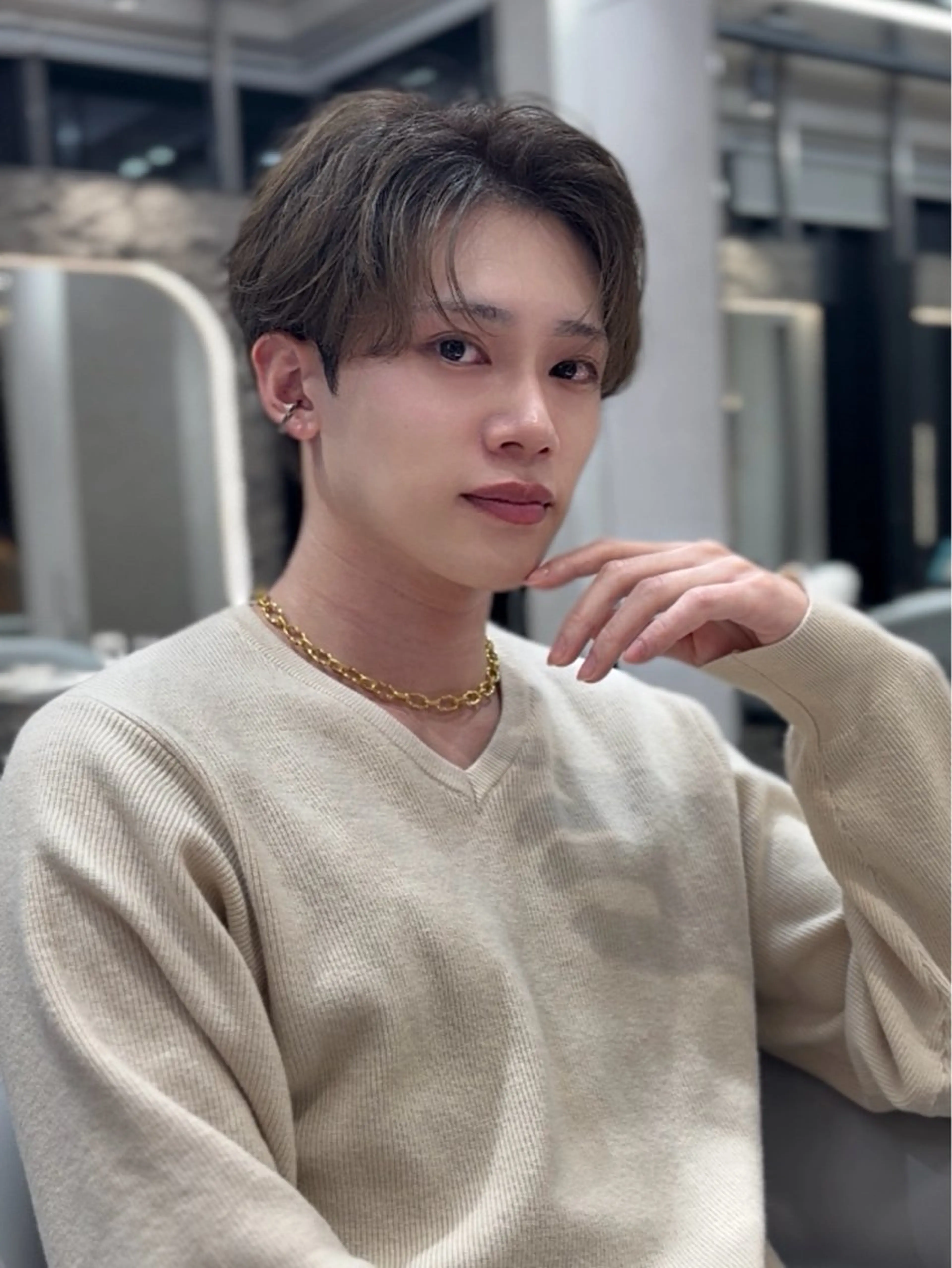 ショート カット ヒナ/アイドル再現 ヘア/メンズヘア🦋のヘアスタイル