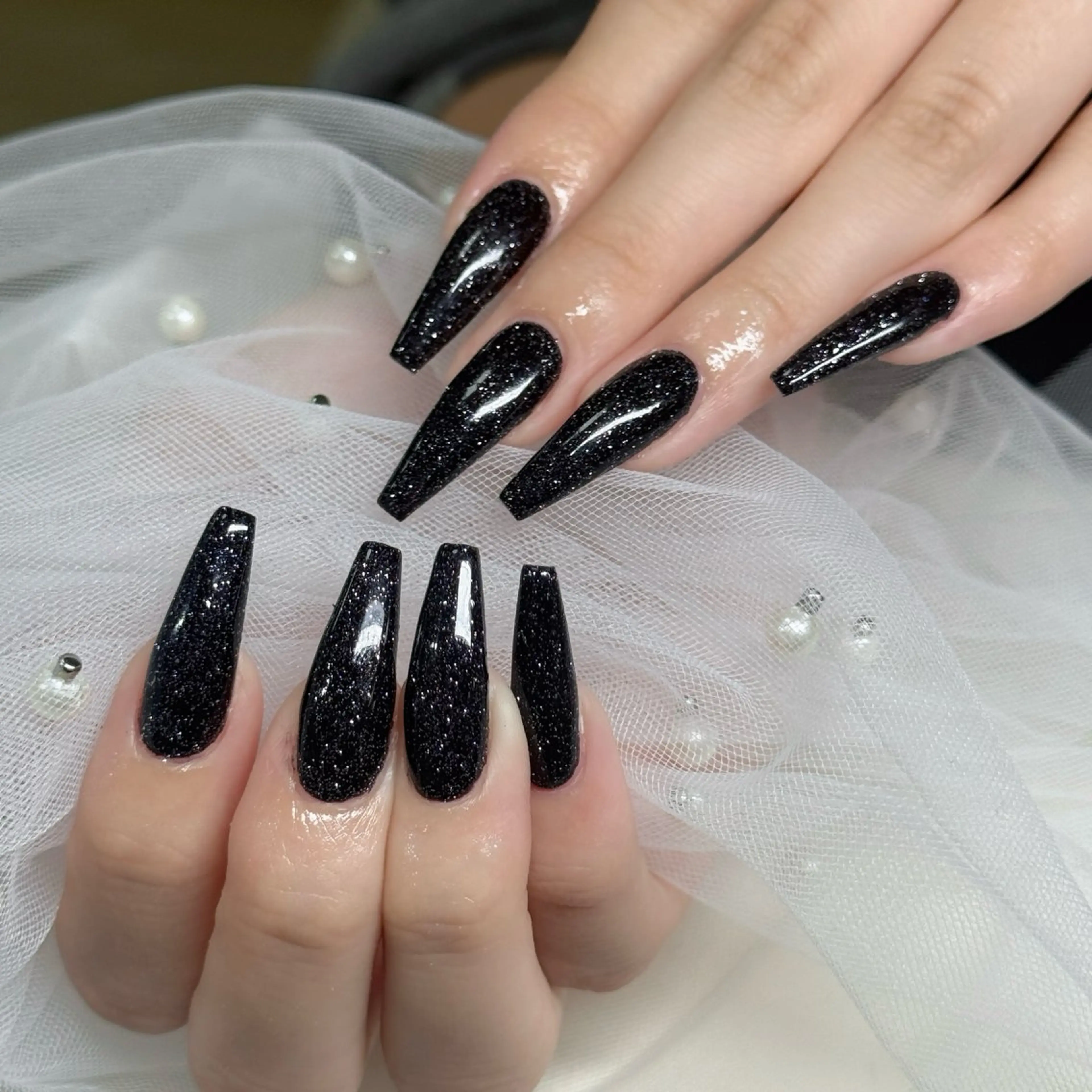 ネイル フットネイル フレンチネイル グラデーション 韓国ネイル ロングネイル ハンドネイル Hani Nail Salonのネイルデザイン