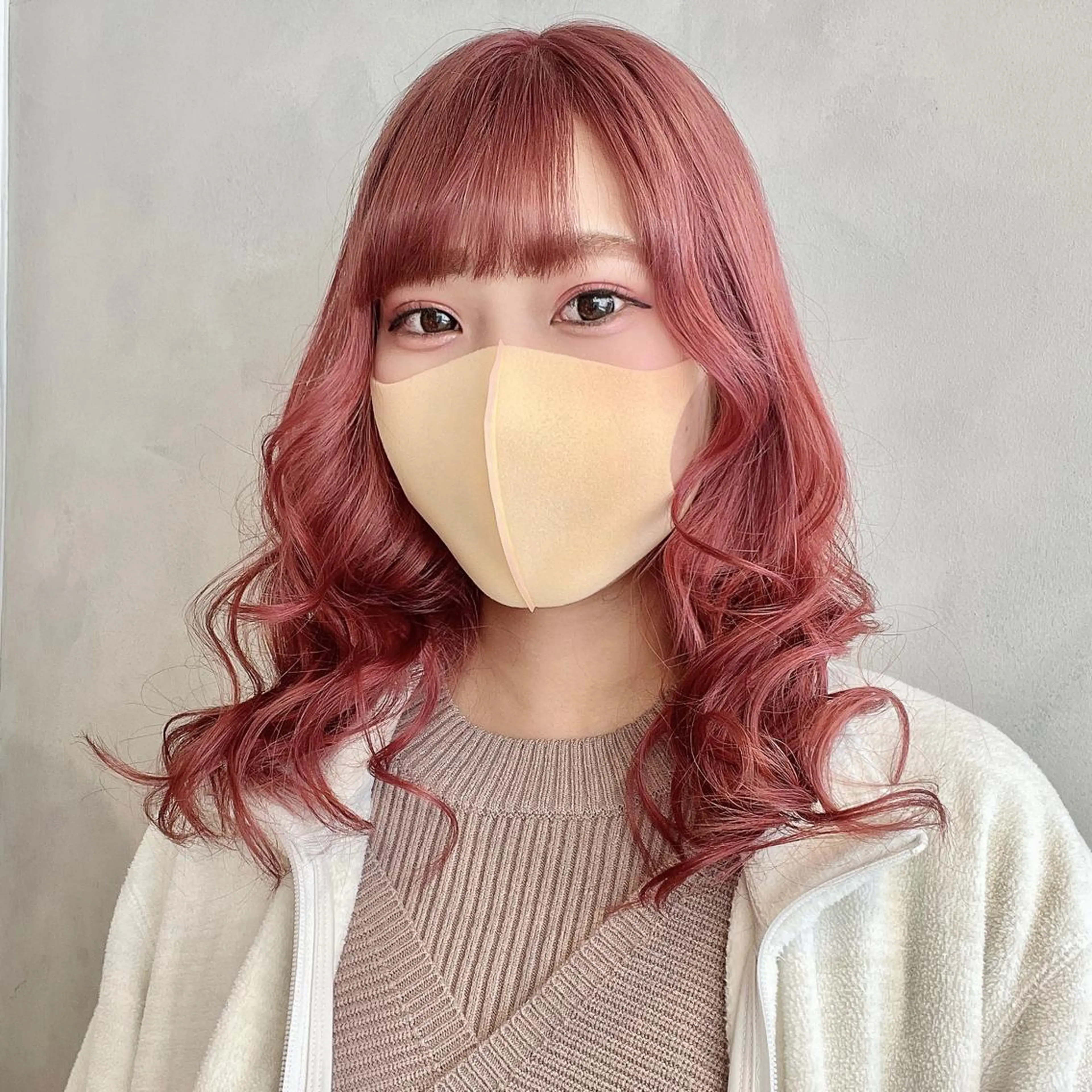 ロング カラー 髪質改善⌇透明感 カラー⌇川上葵のヘアスタイル