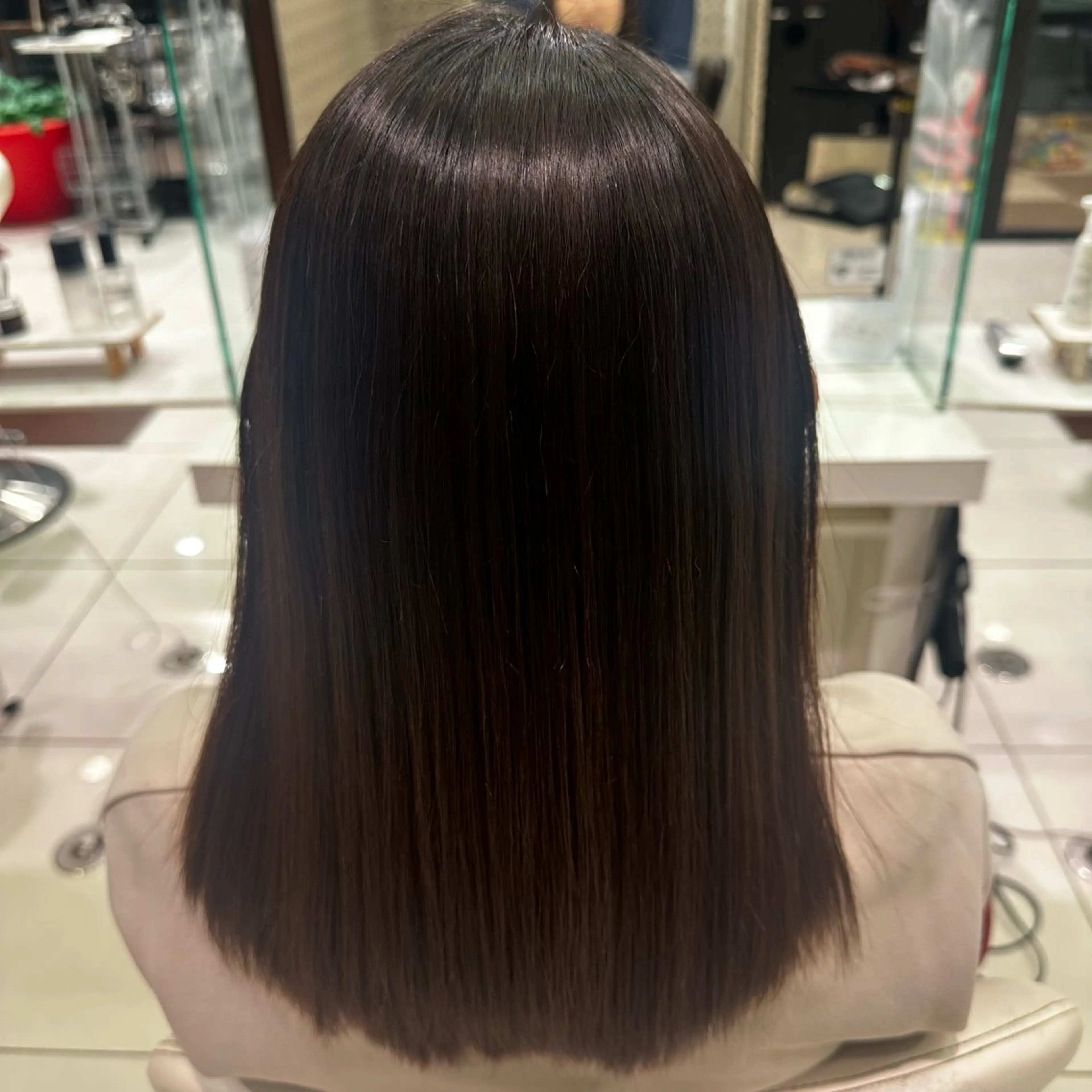 セミロング 髪質改善【タコシマ】 アース妙典店のヘアスタイル