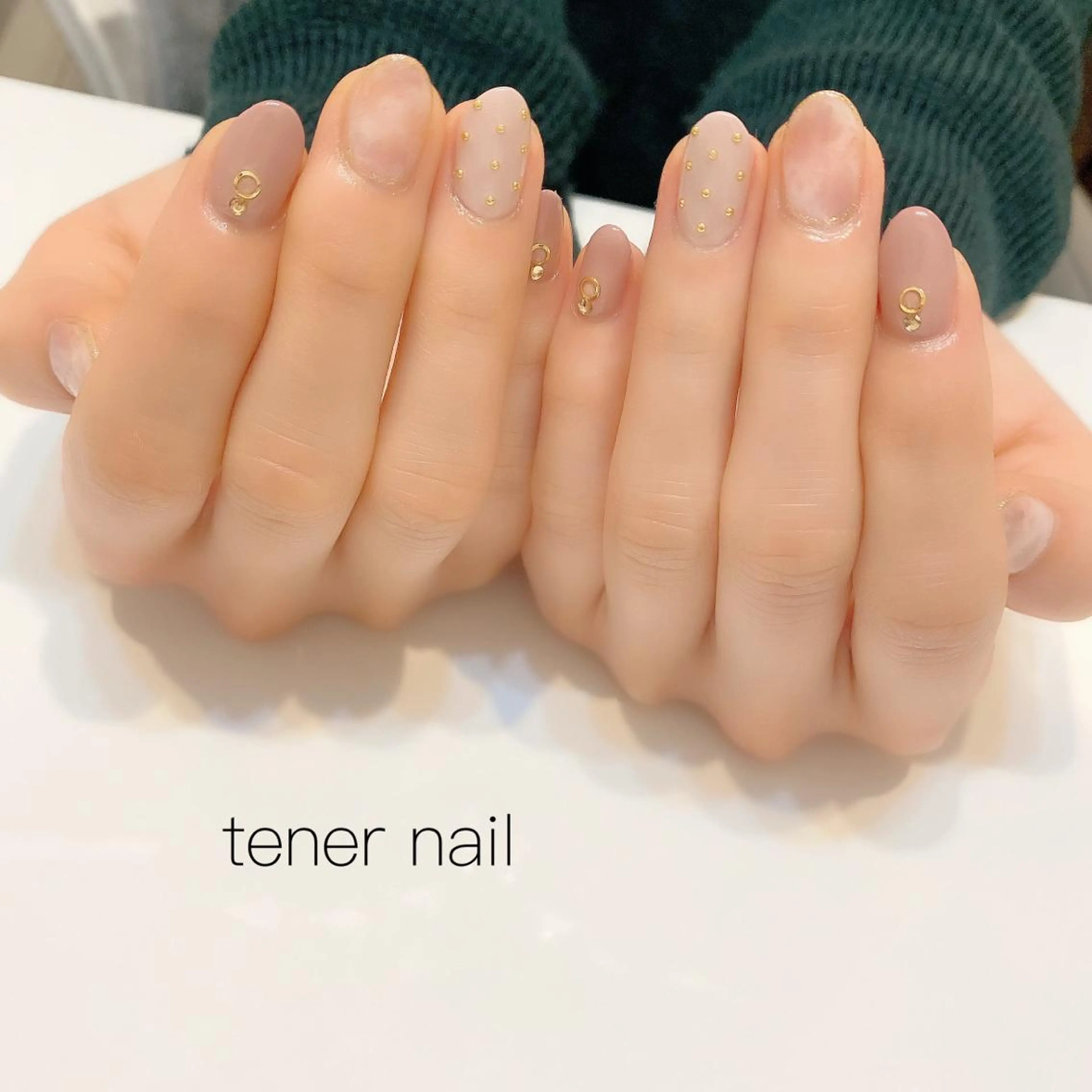 ネイル 大理石ネイル(マーブル) テネルネイル tener nailのネイルデザイン