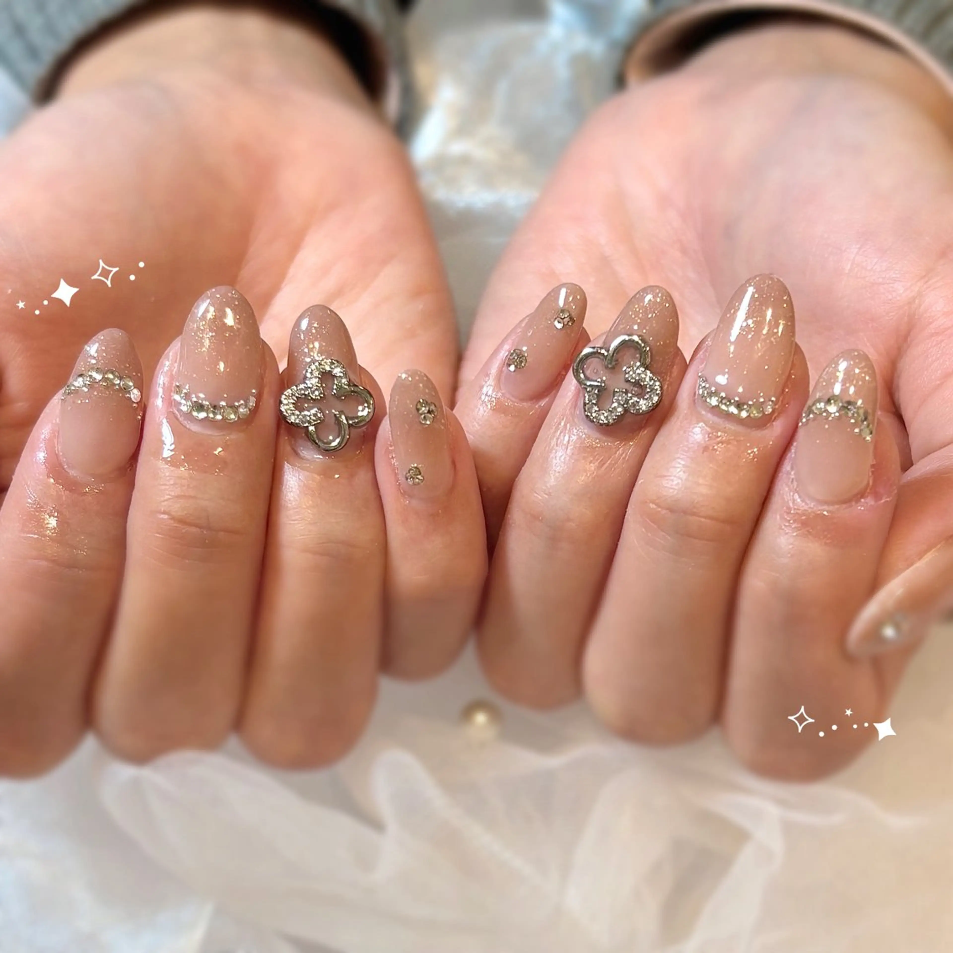 ネイル ジェルネイル ニュアンスネイル eight横浜☁️ くまべのネイルデザイン