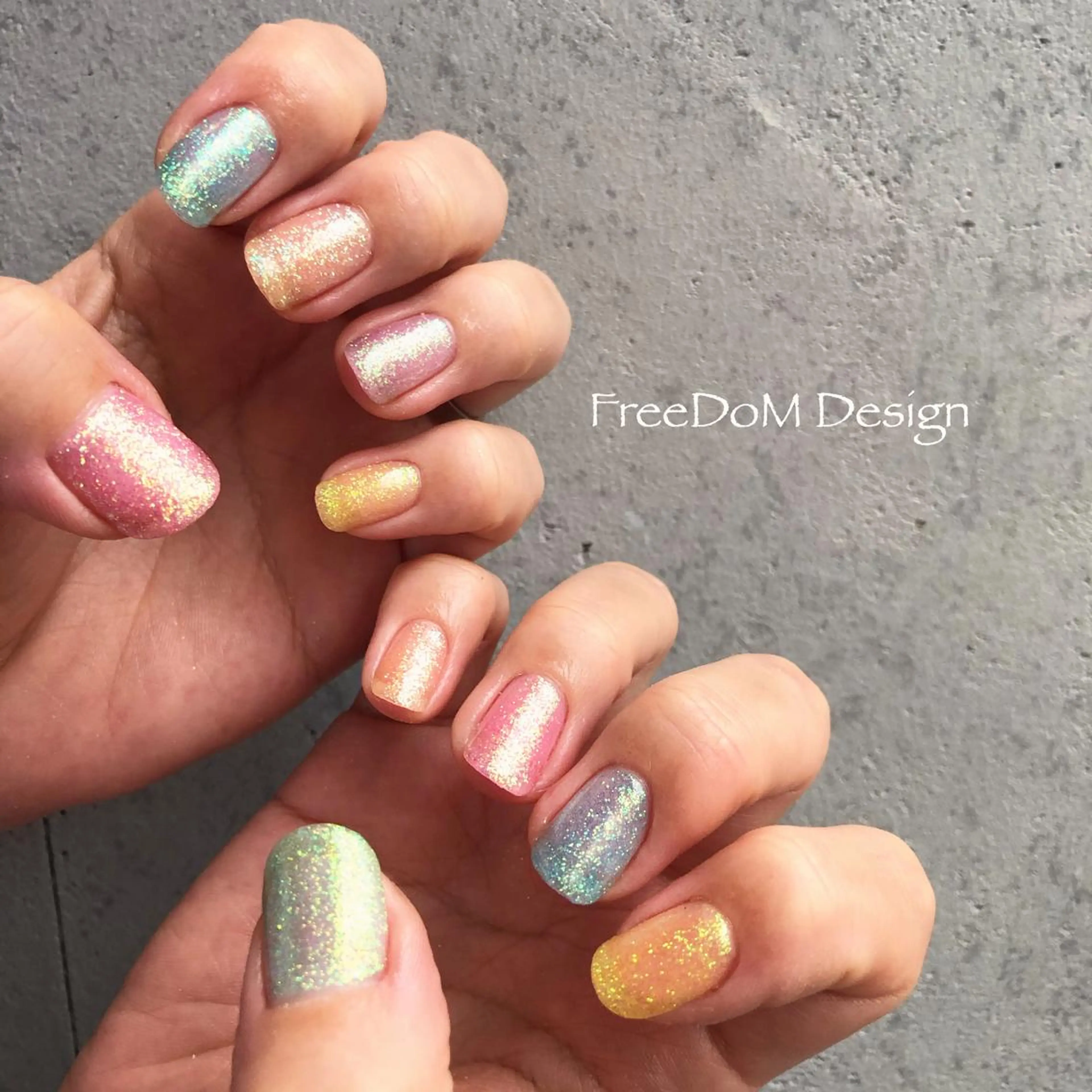 ネイル シンプルネイル W KUMIのネイルデザイン