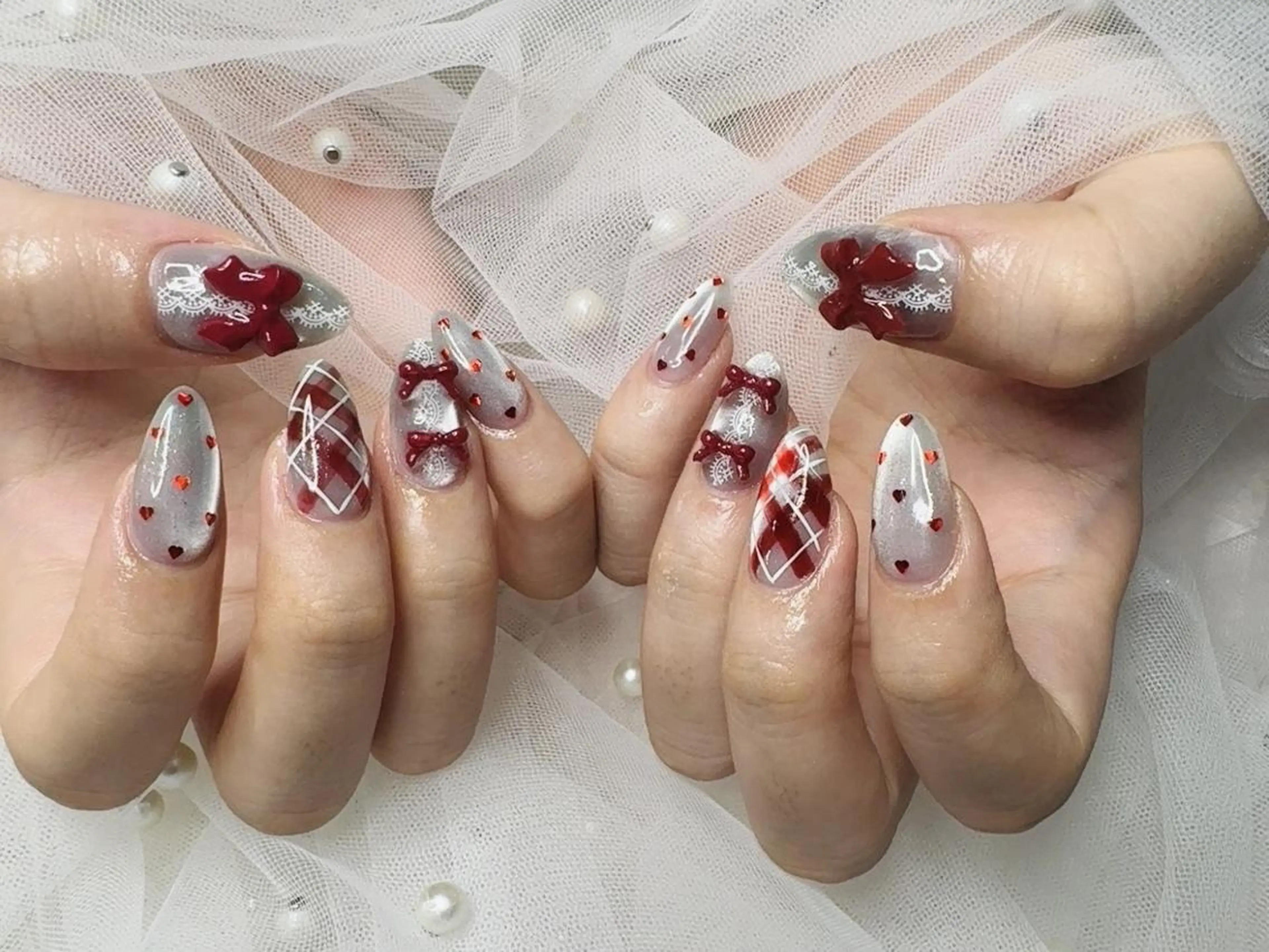 ネイル ハンドネイル 🎀シズカ nail🎀のネイルデザイン