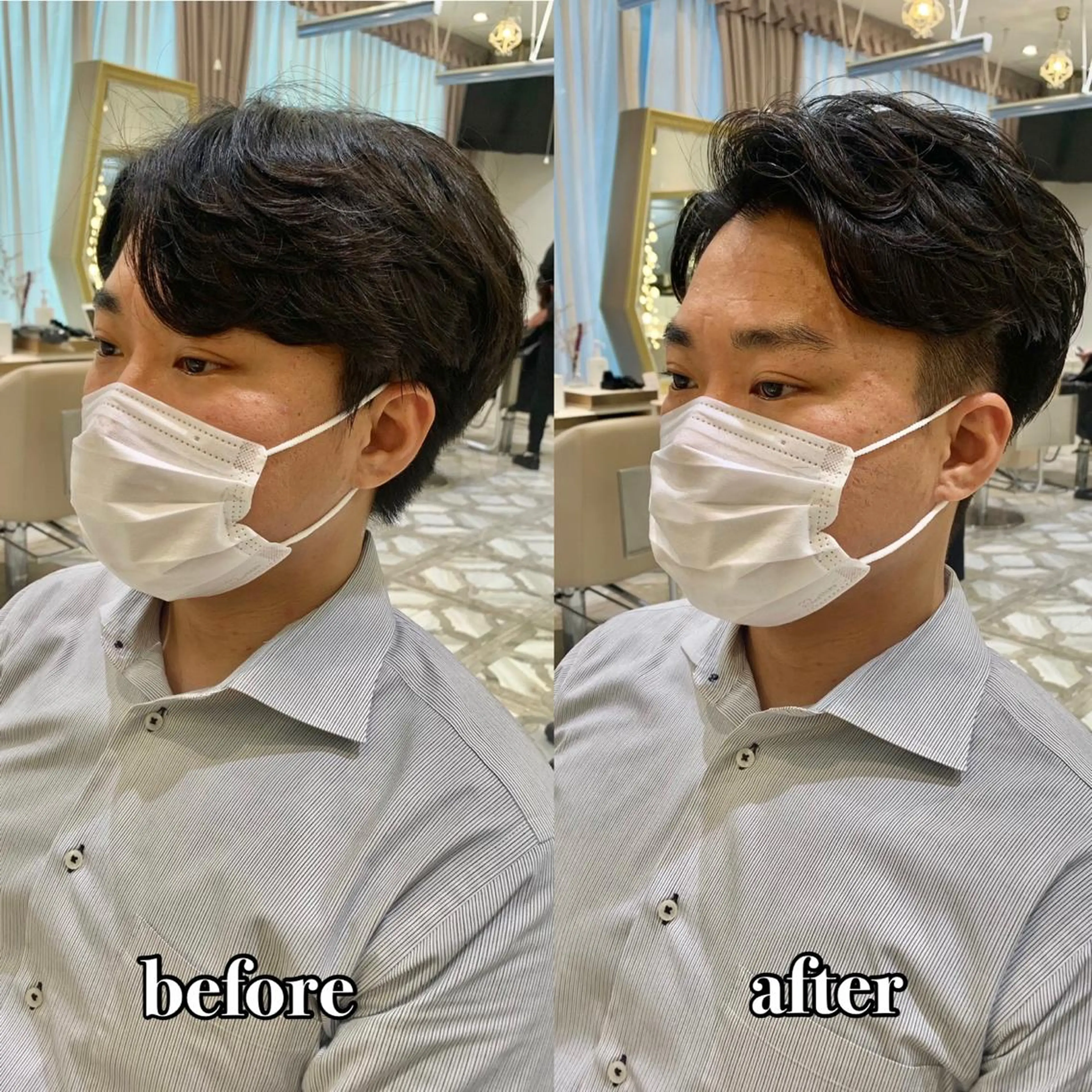 ショート カラー パーマ ヘアアレンジ メンズ キッズ ネイル マツエク・マツパ アイブロウ 《褒められる》 透明感カラー/小嶋のヘアスタイル