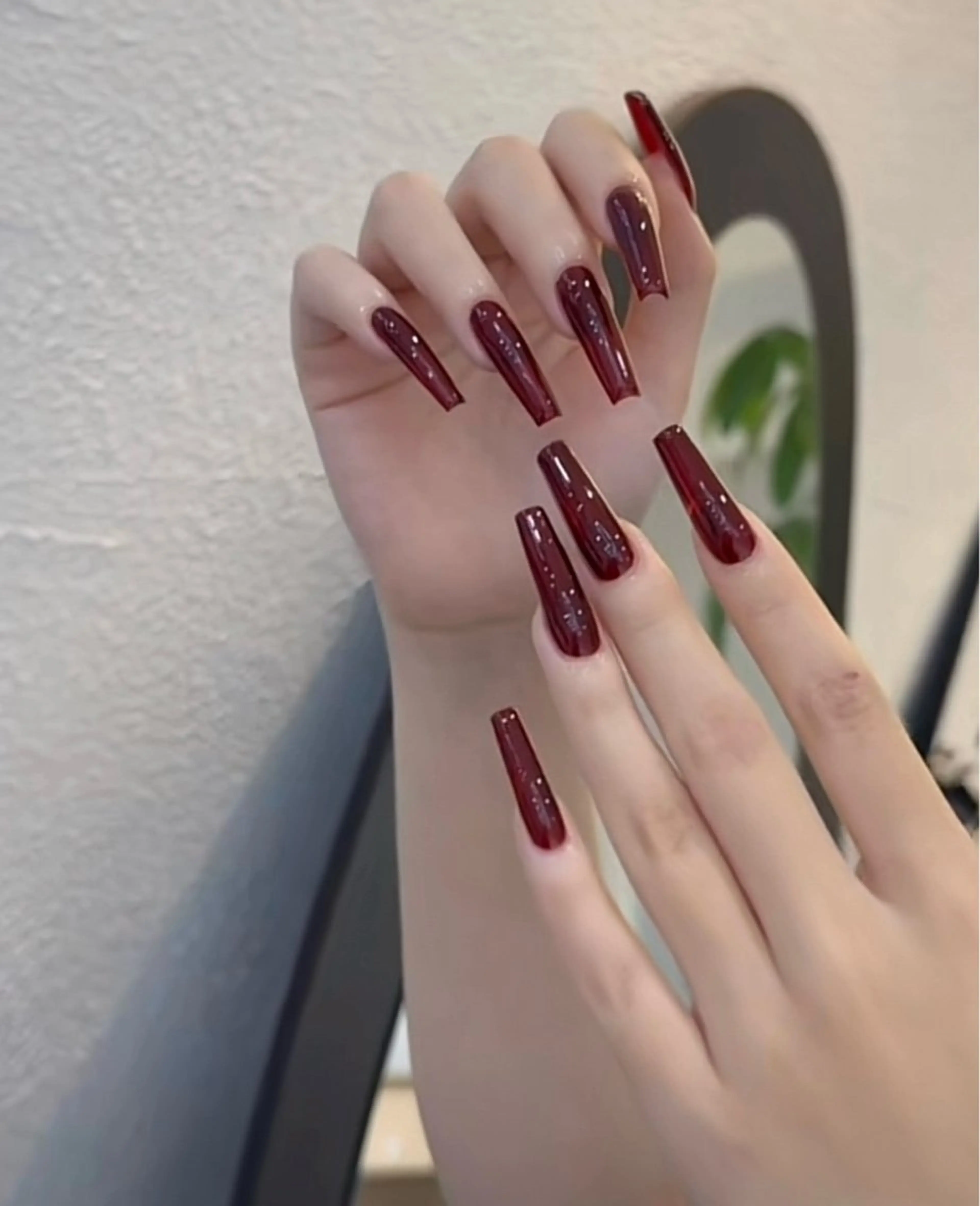 ネイル ジェルネイル ワンカラーネイル ソフトジェル ユミ nailのネイルデザイン
