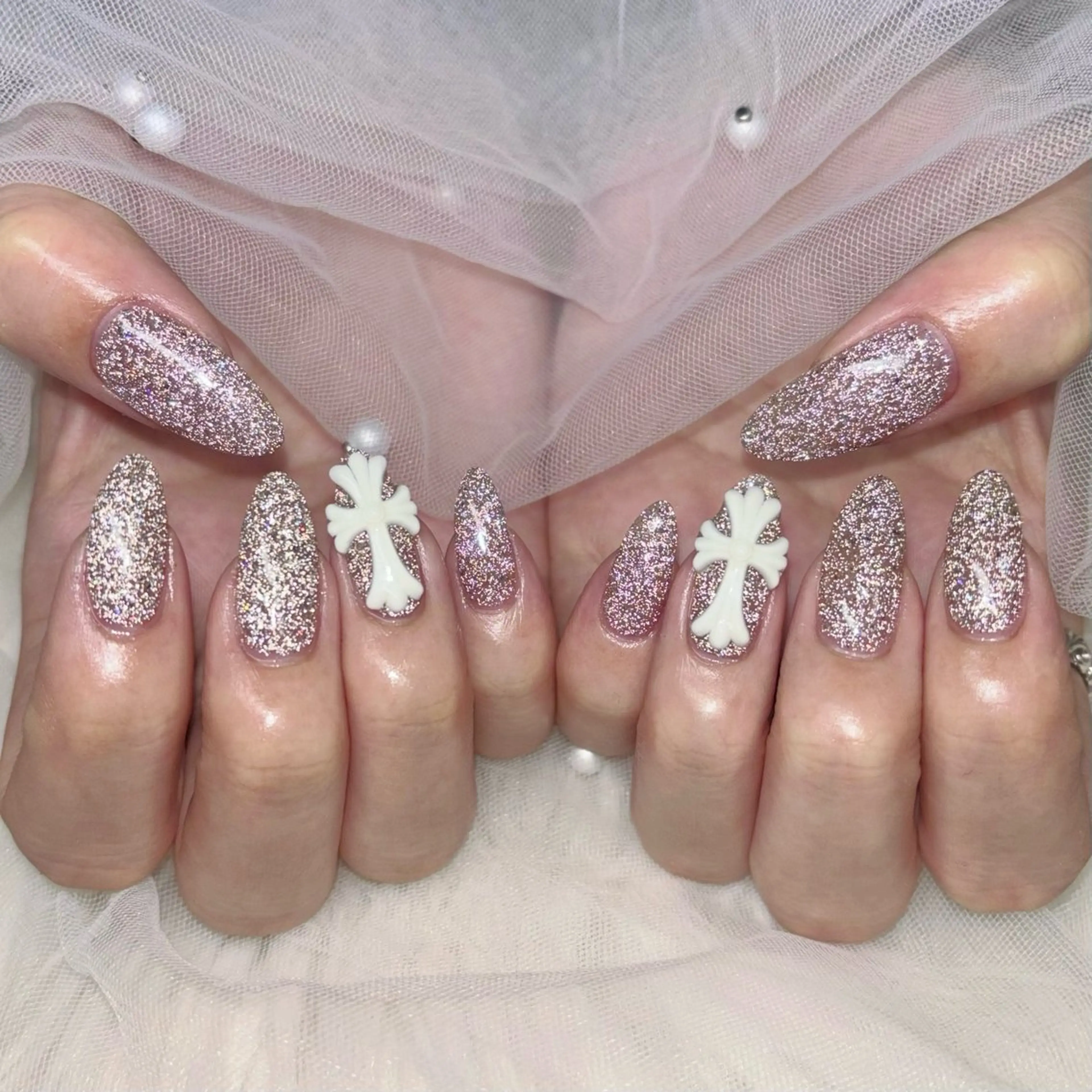 ネイル フラッシュネイル ハンドネイル Y🩵 Jasmineのネイルデザイン