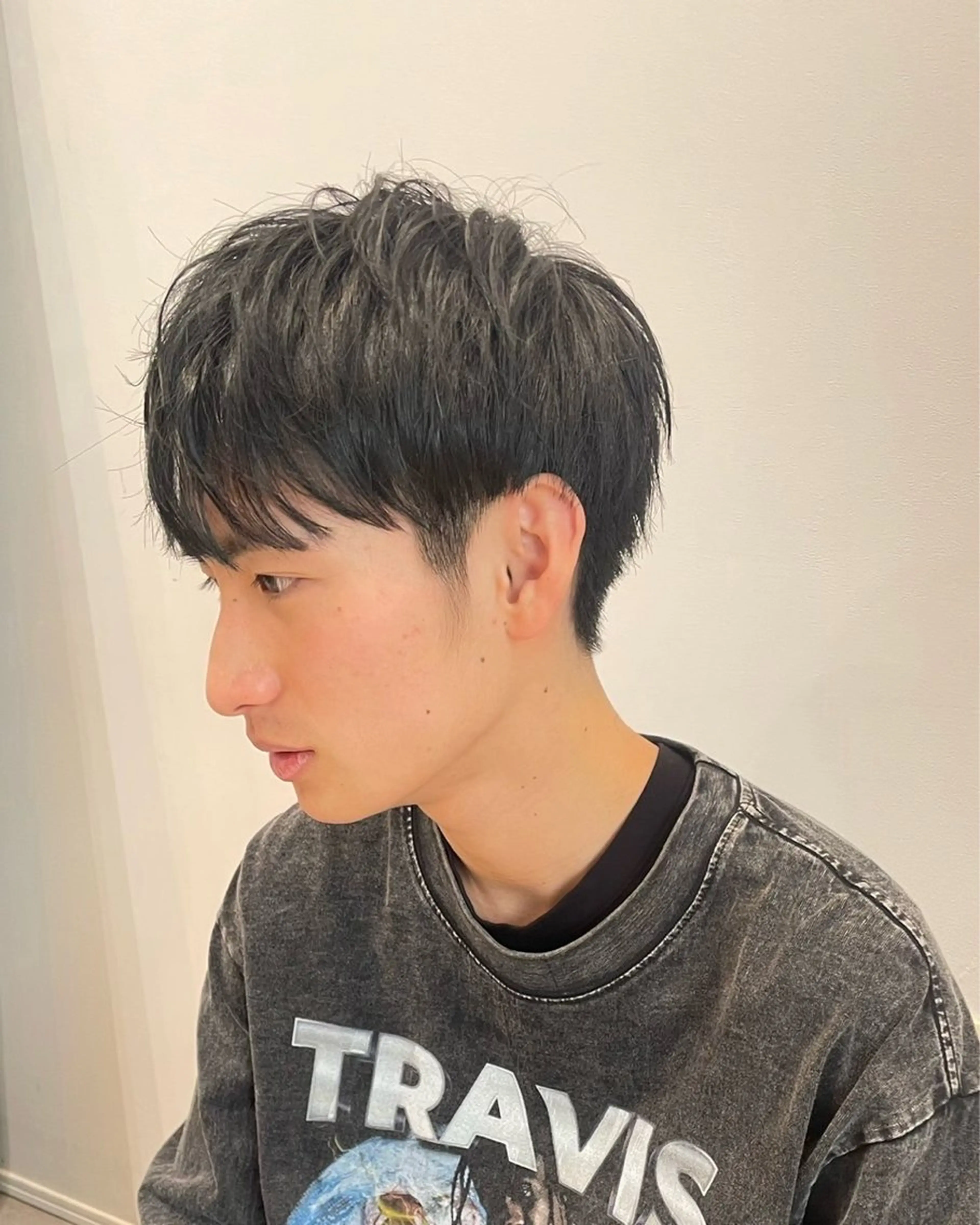 ショート メンズ calna by ELMO  上ノ井のヘアスタイル