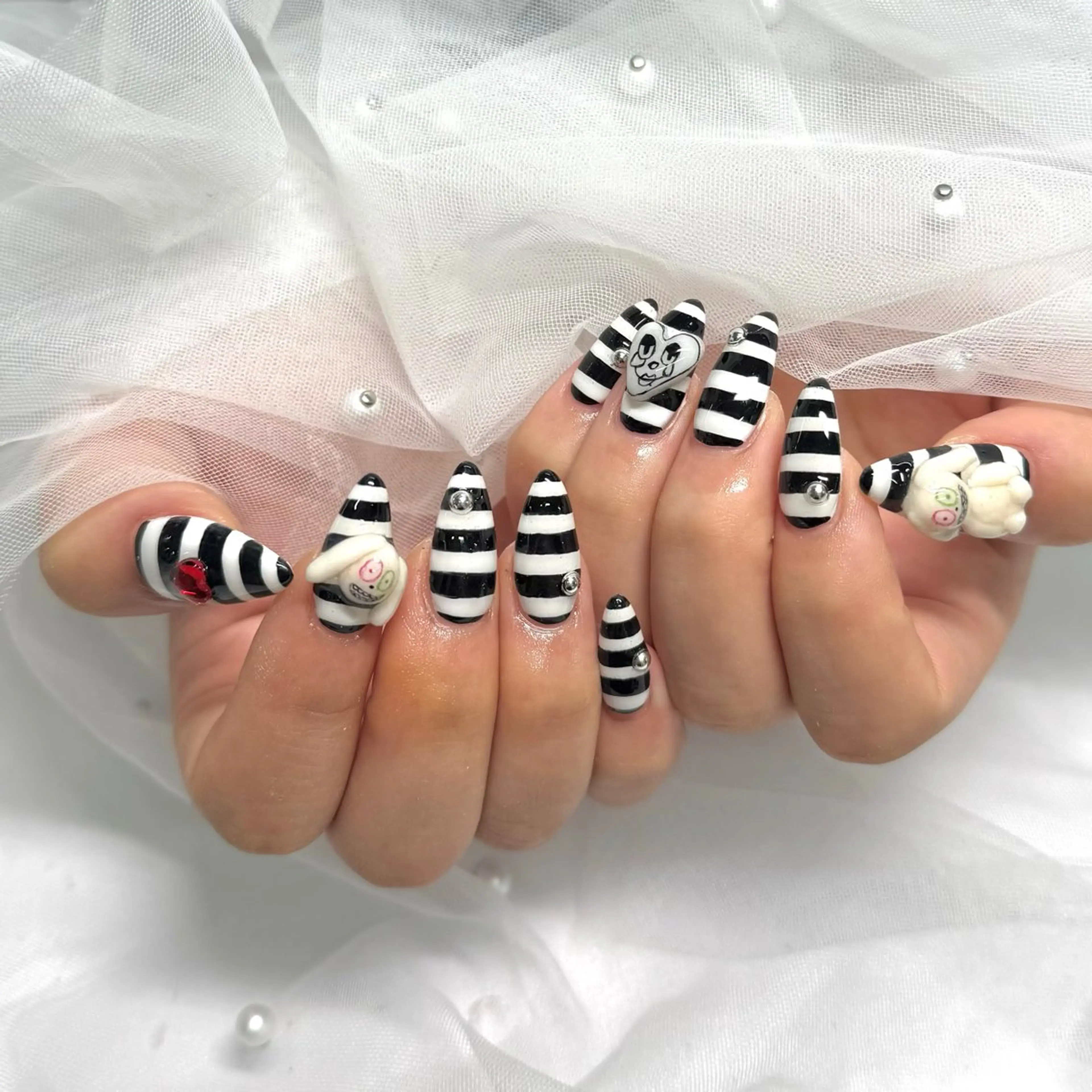 ネイル アートネイル ハンドネイル 🫧Rio🫧ネイル /渋谷🫧ワンホンのネイルデザイン