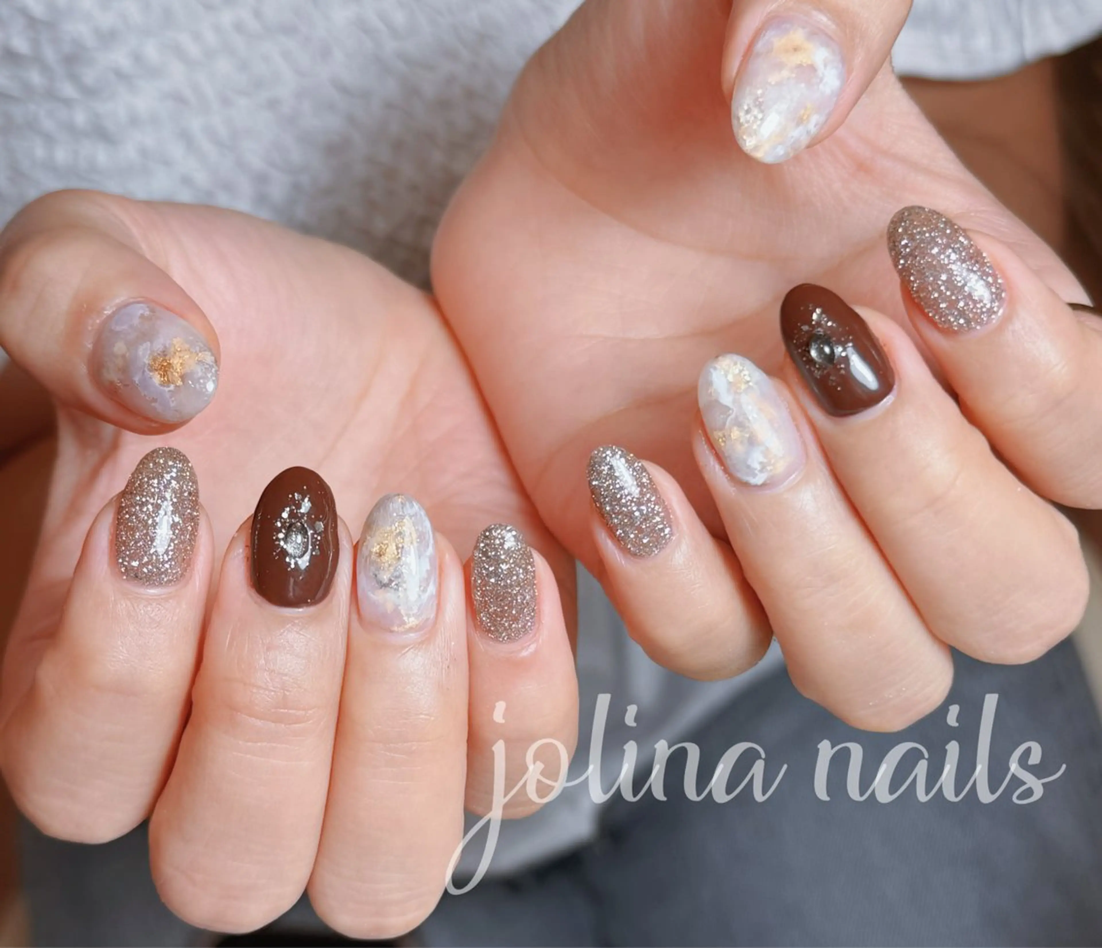 ネイル ハンドネイル jolina nails鶴見店のネイルデザイン