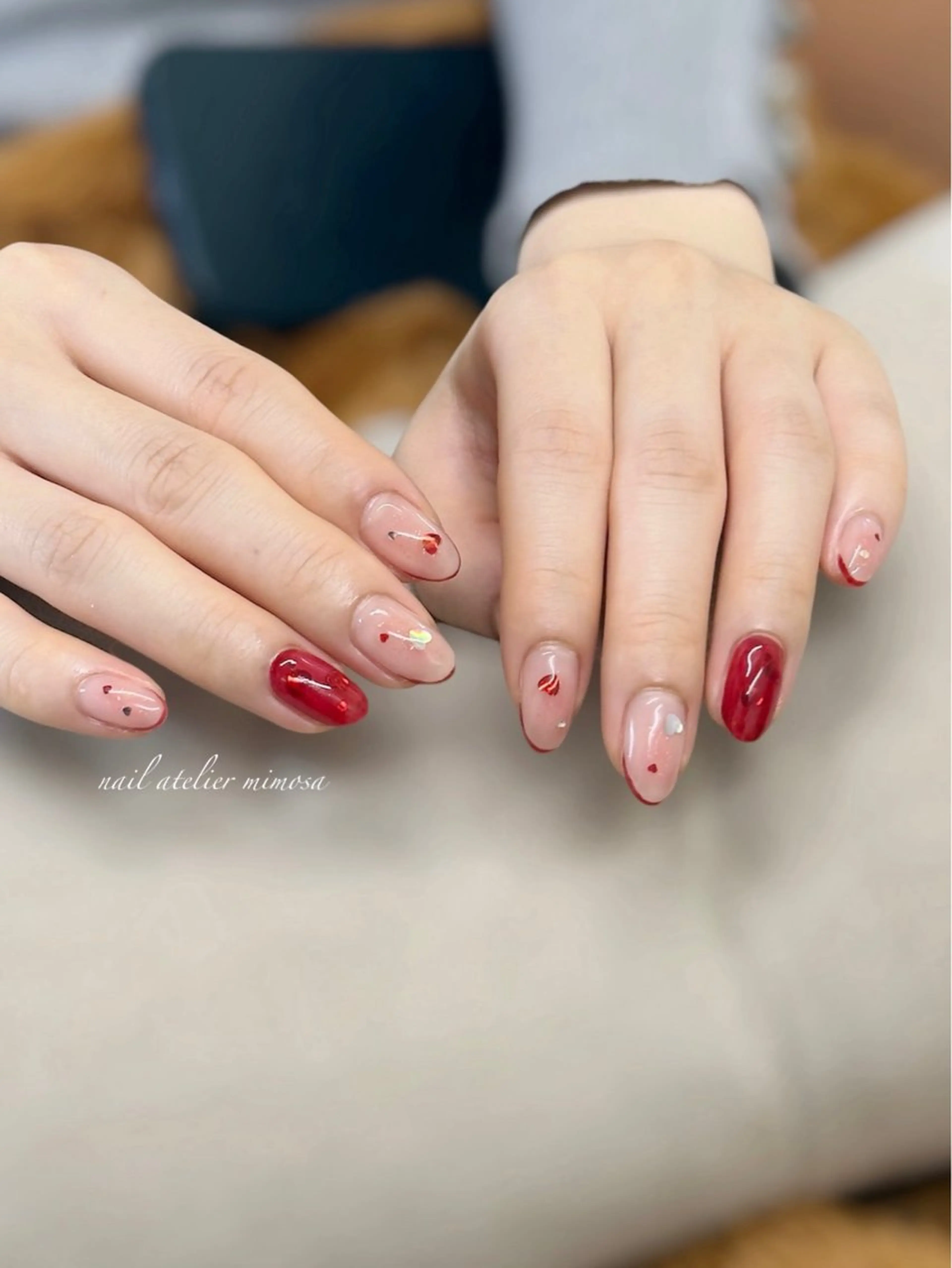ネイル ハンドネイル アトリエ　ミモザ所属・いまむら あかりのネイルデザイン