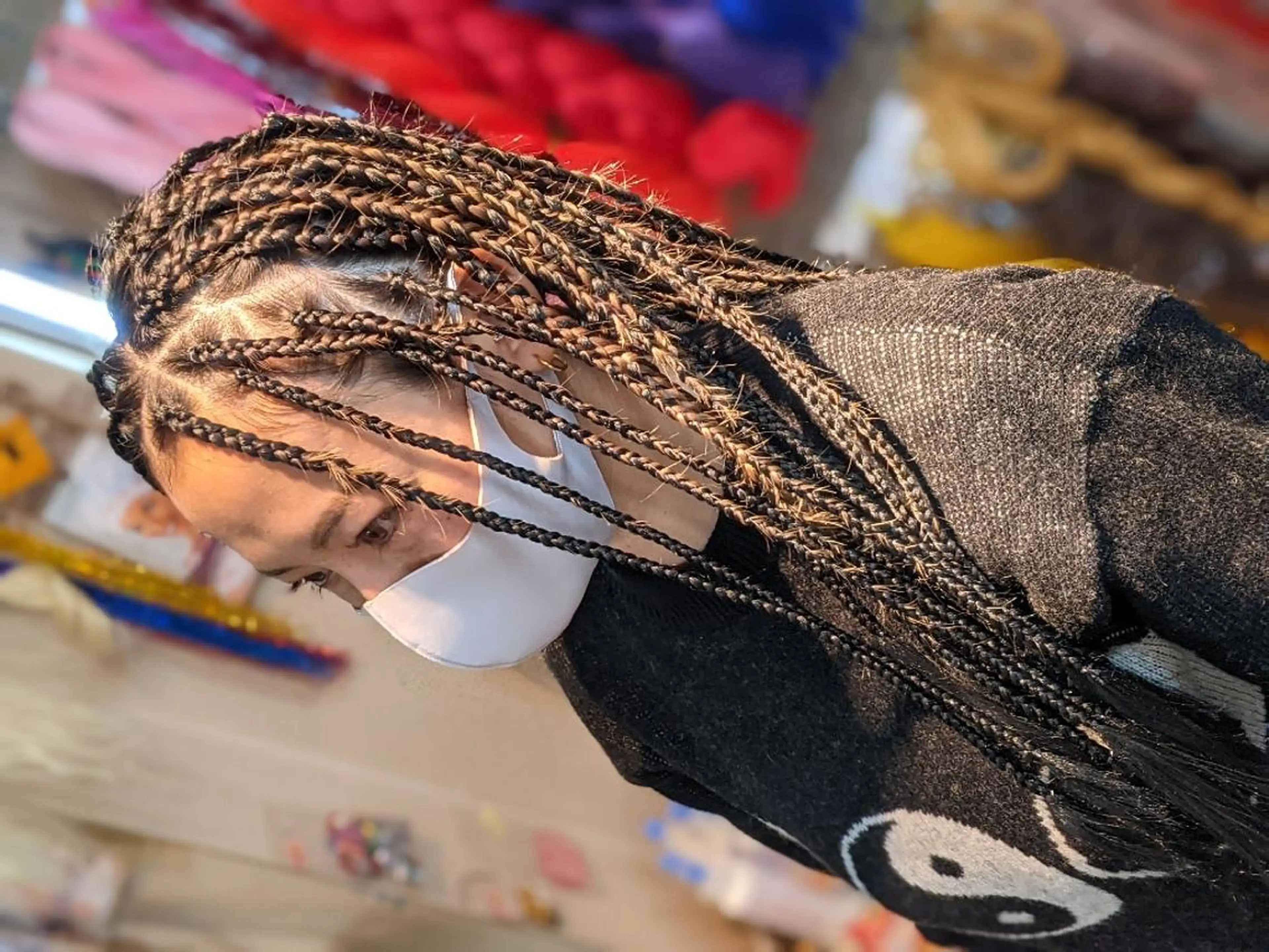 ロング ヘアアレンジ エクステ scamp ★のヘアスタイル