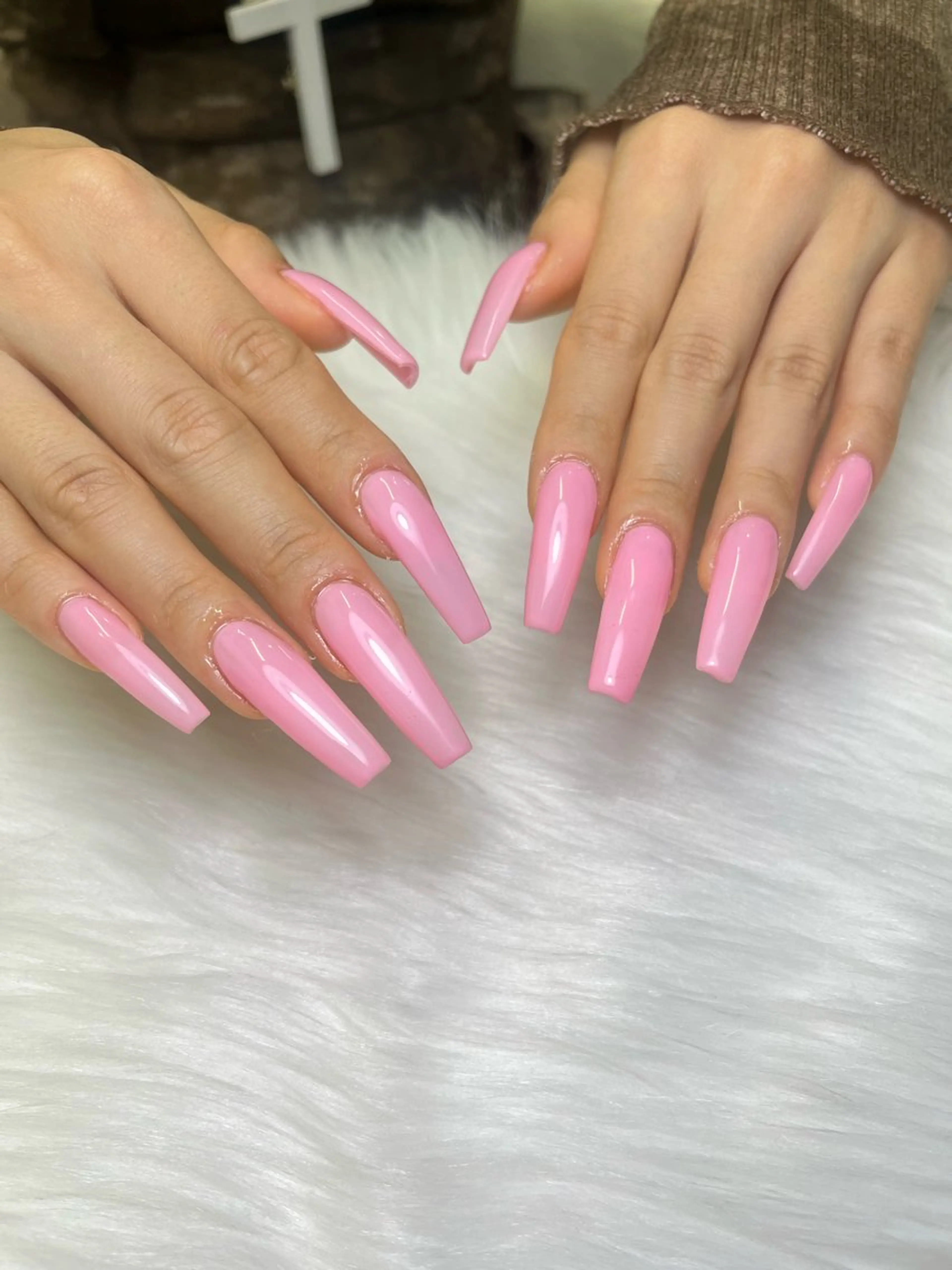 スカルプ長さだし10本＋ワンカラー💅【ソフトオフ無料】の写真