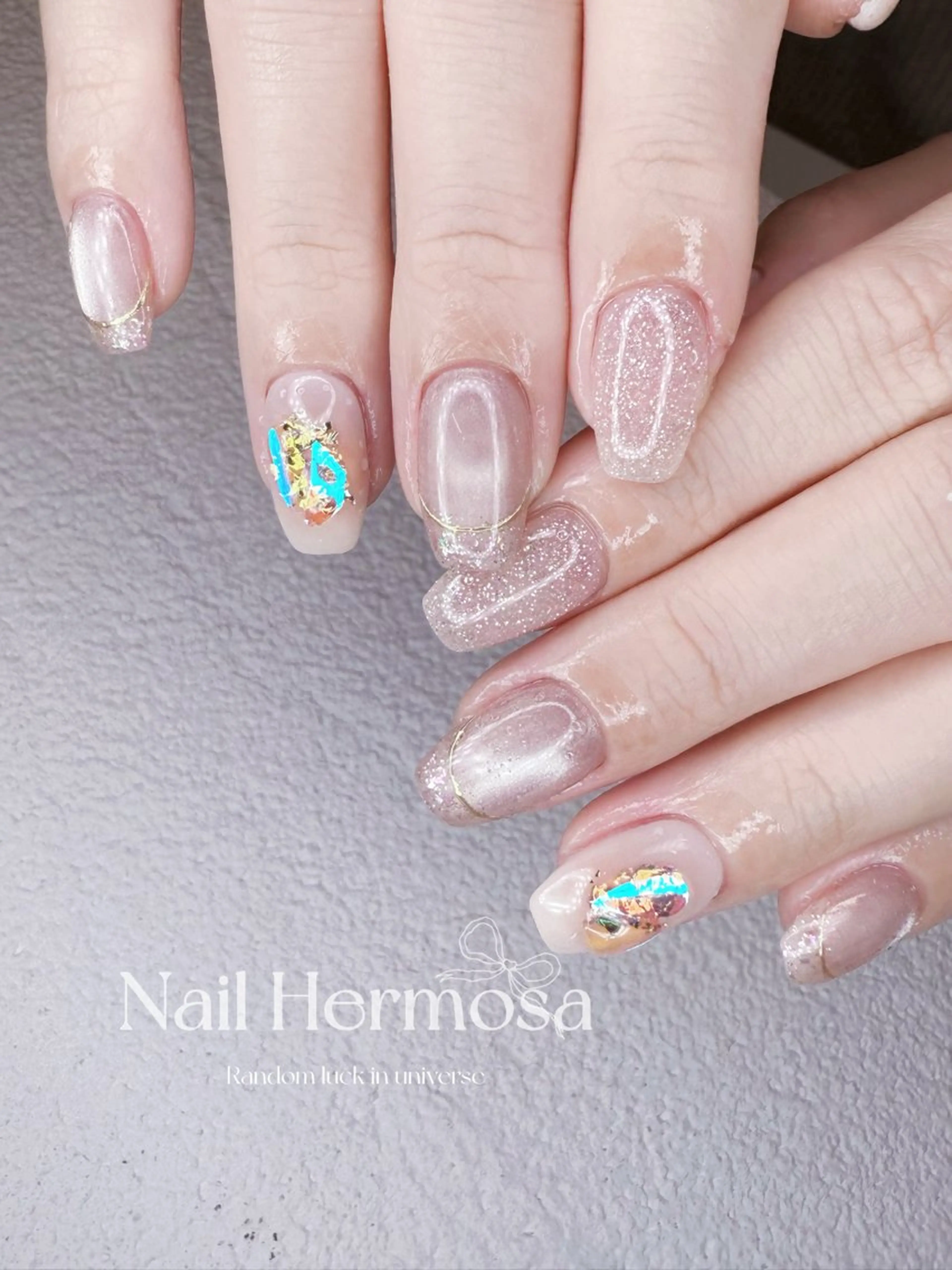 ネイル フラッシュネイル フットネイル ジェルネイル 韓国ネイル マグネットネイル ハンドネイル ネイル エルモサのネイルデザイン