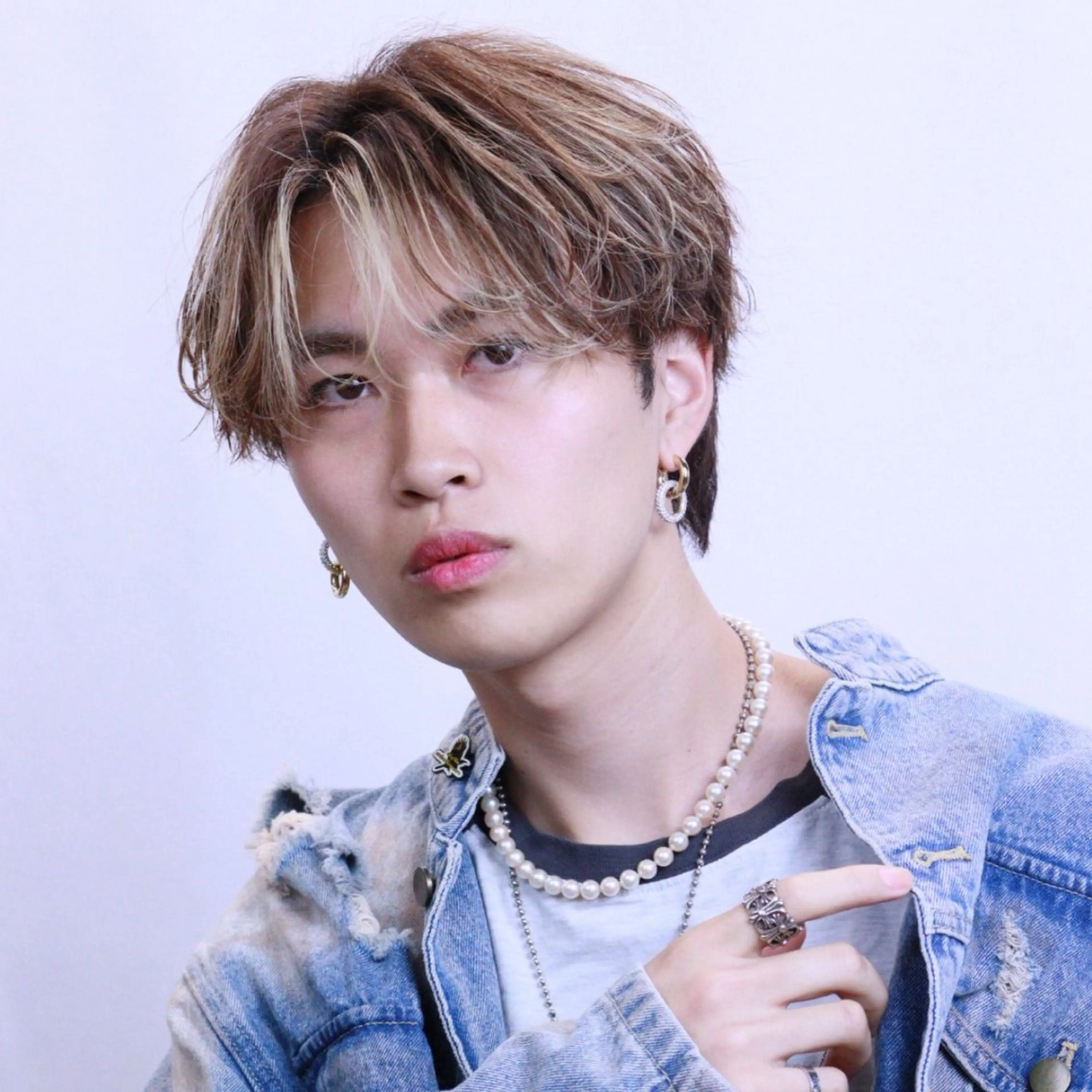 カラー メンズ カット ヘアカラー Men's hair NoN所属・‎🤍モテ/メンズ KEISHO🩶のヘアスタイル