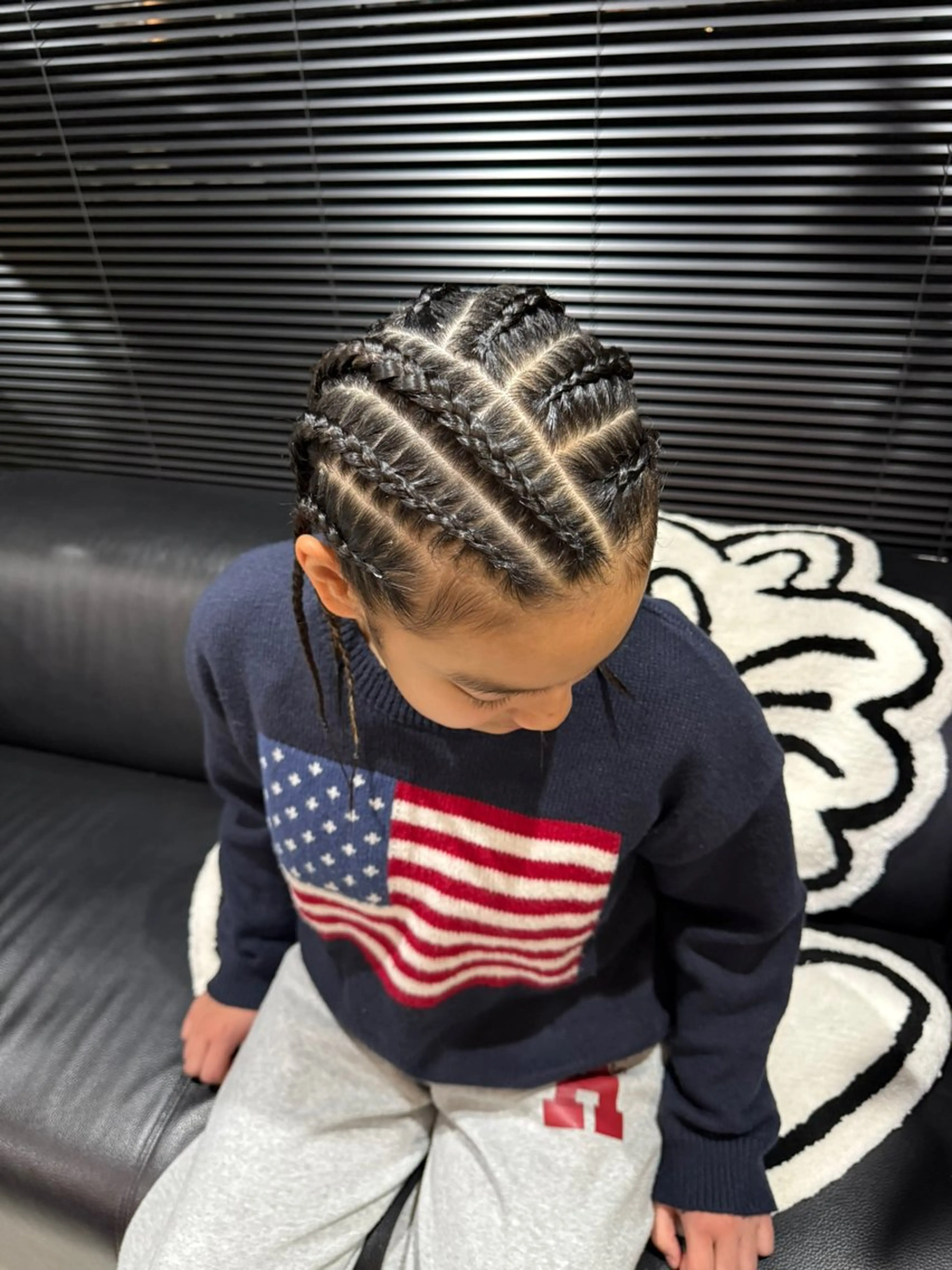 セミロング キッズ ヘアセット 松下 愛生のヘアスタイル