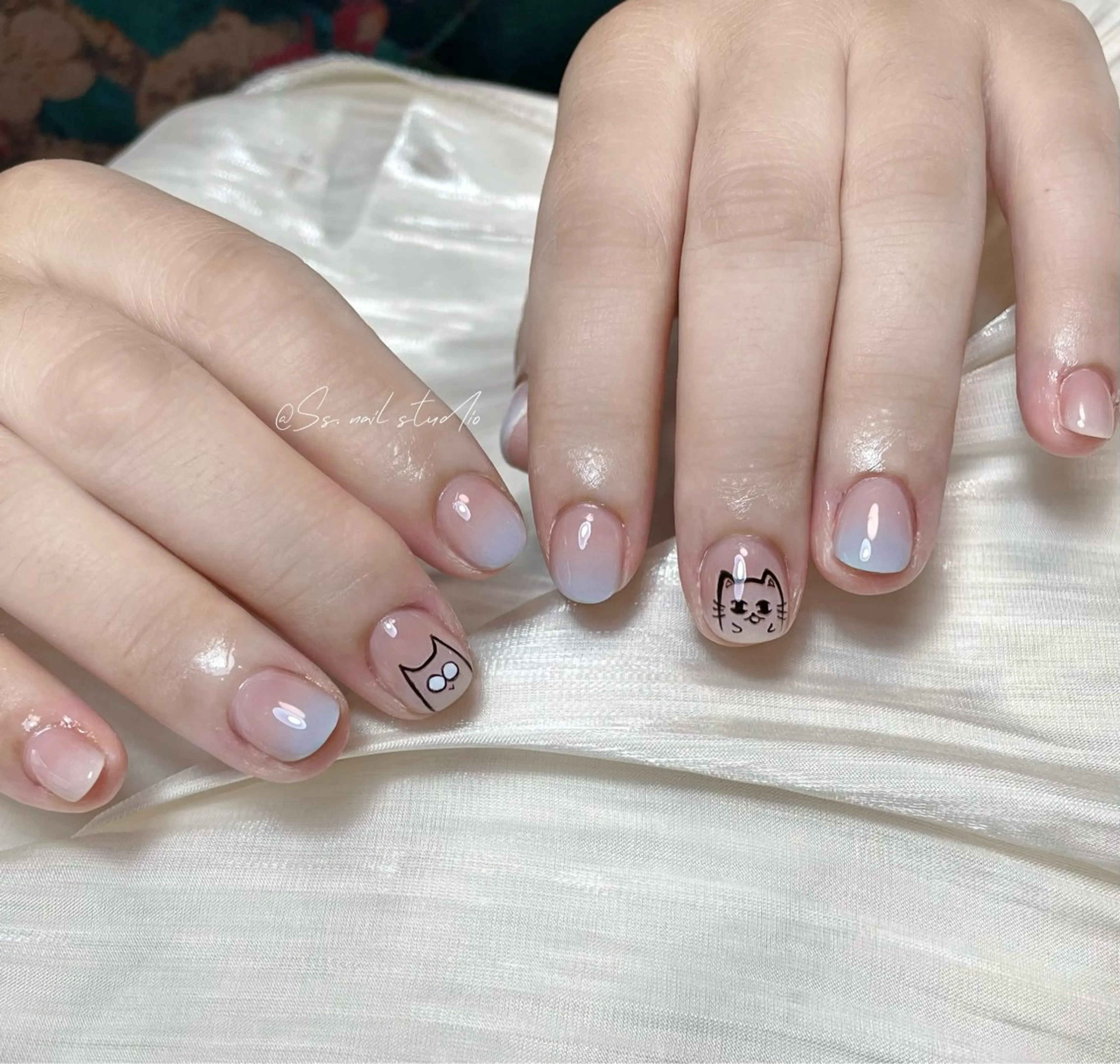 ネイル ハンドネイル Ss.nail studio🍒のネイルデザイン