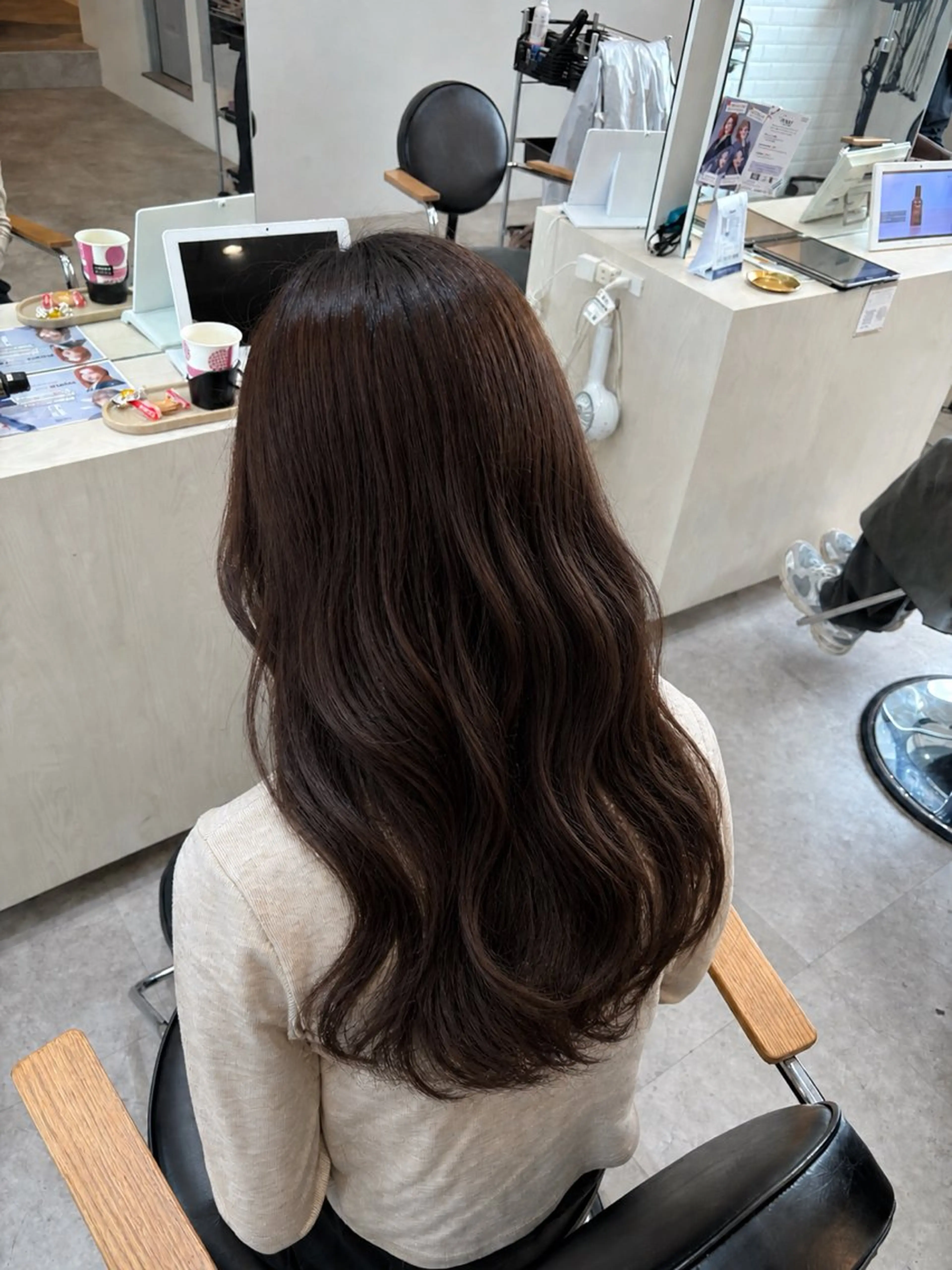 ロング カラー HAZUKI/ SOYON土橋二号店のヘアスタイル