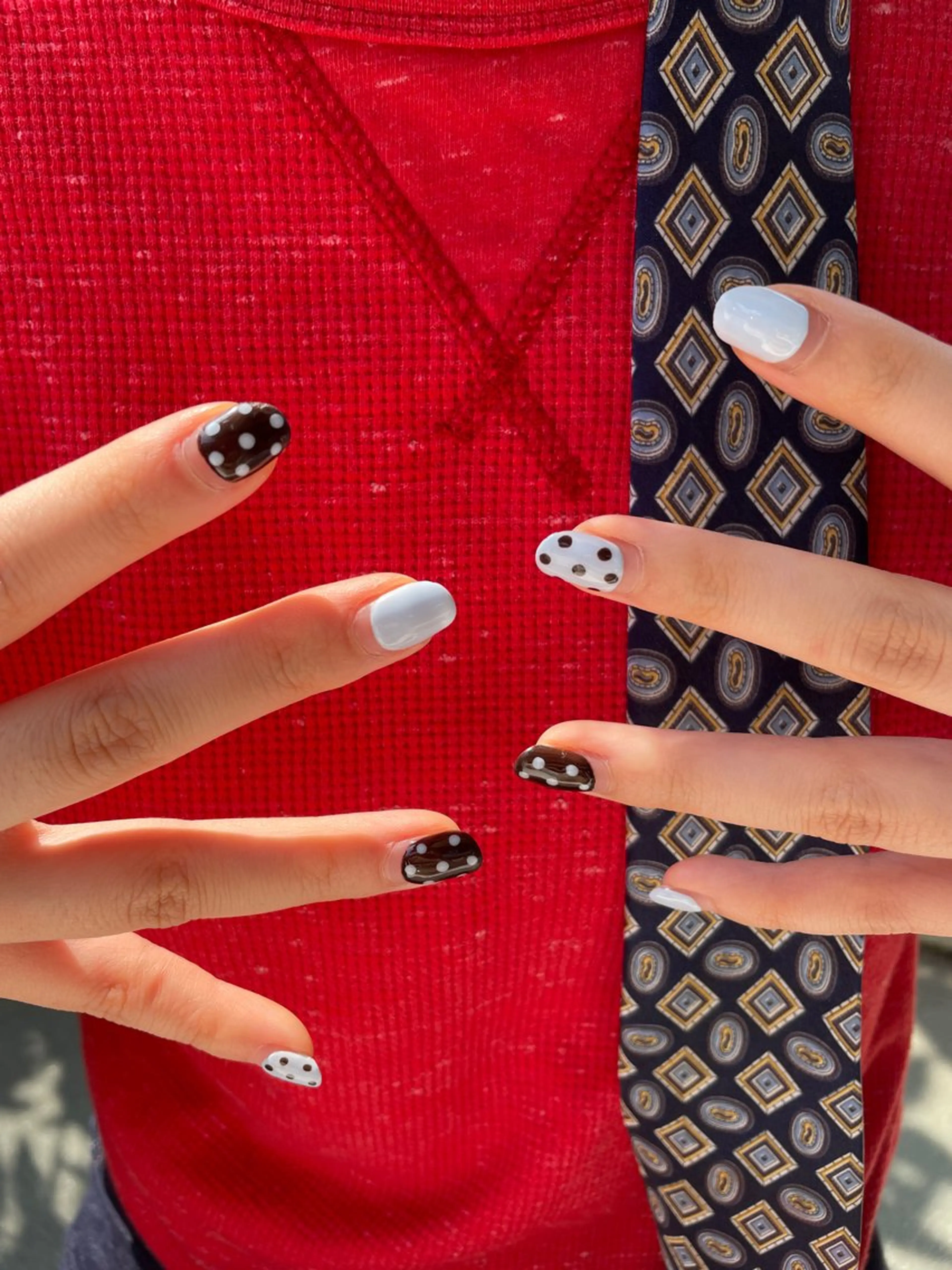 ネイル 🤍ruru🤍 ガーリーネイル🎀のネイルデザイン